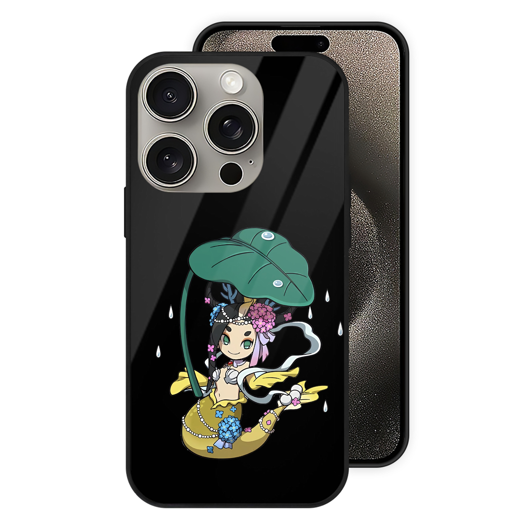 （画像用） 妖怪ウォッチ Yo-kai Watch 【iPhone15Pro対応】スマホケース 耐衝撃＆黄変防止 背面ガラス