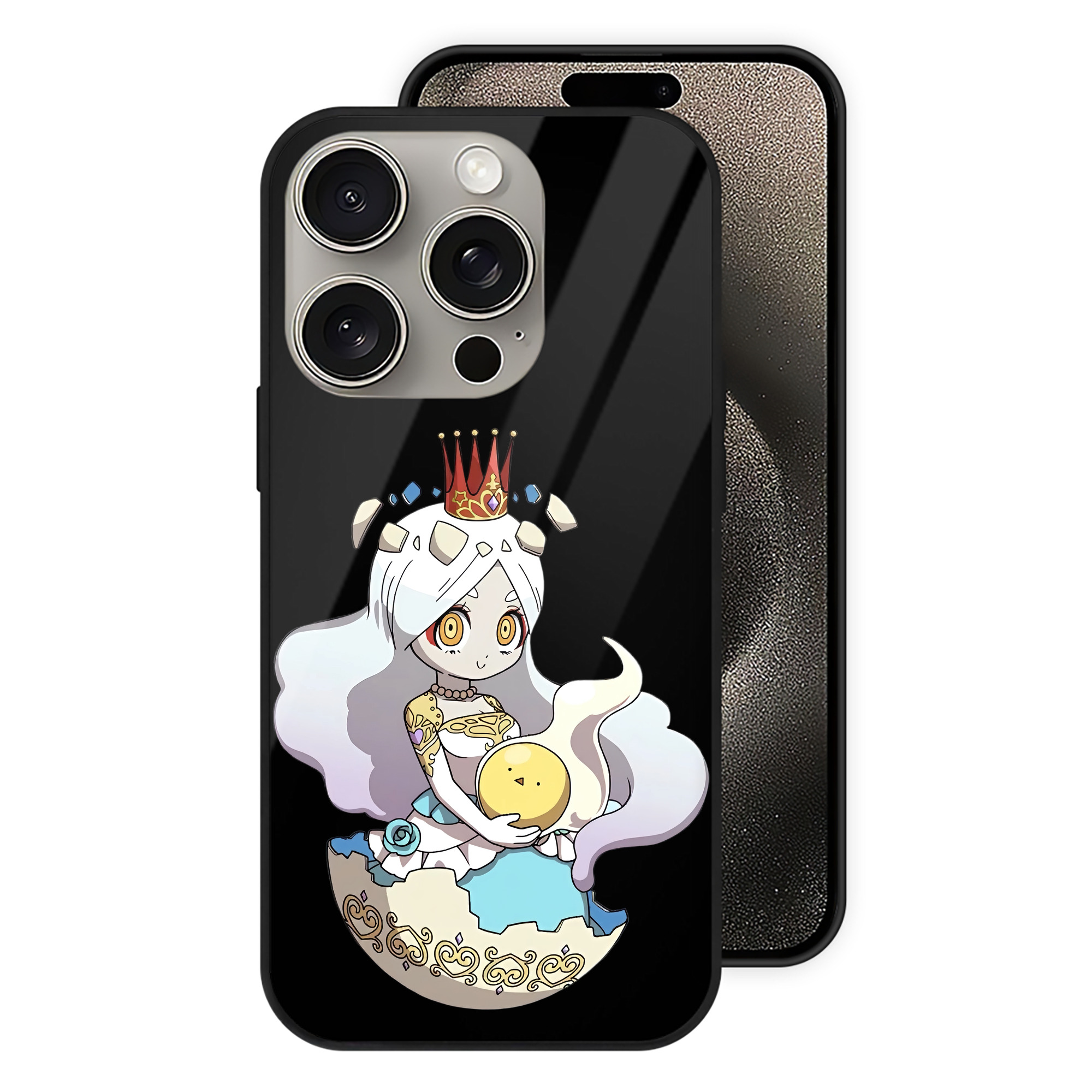 （画像用） 妖怪ウォッチ Yo-kai Watch 【iPhone15Pro対応】スマホケース 耐衝撃＆黄変防止 背面ガラス