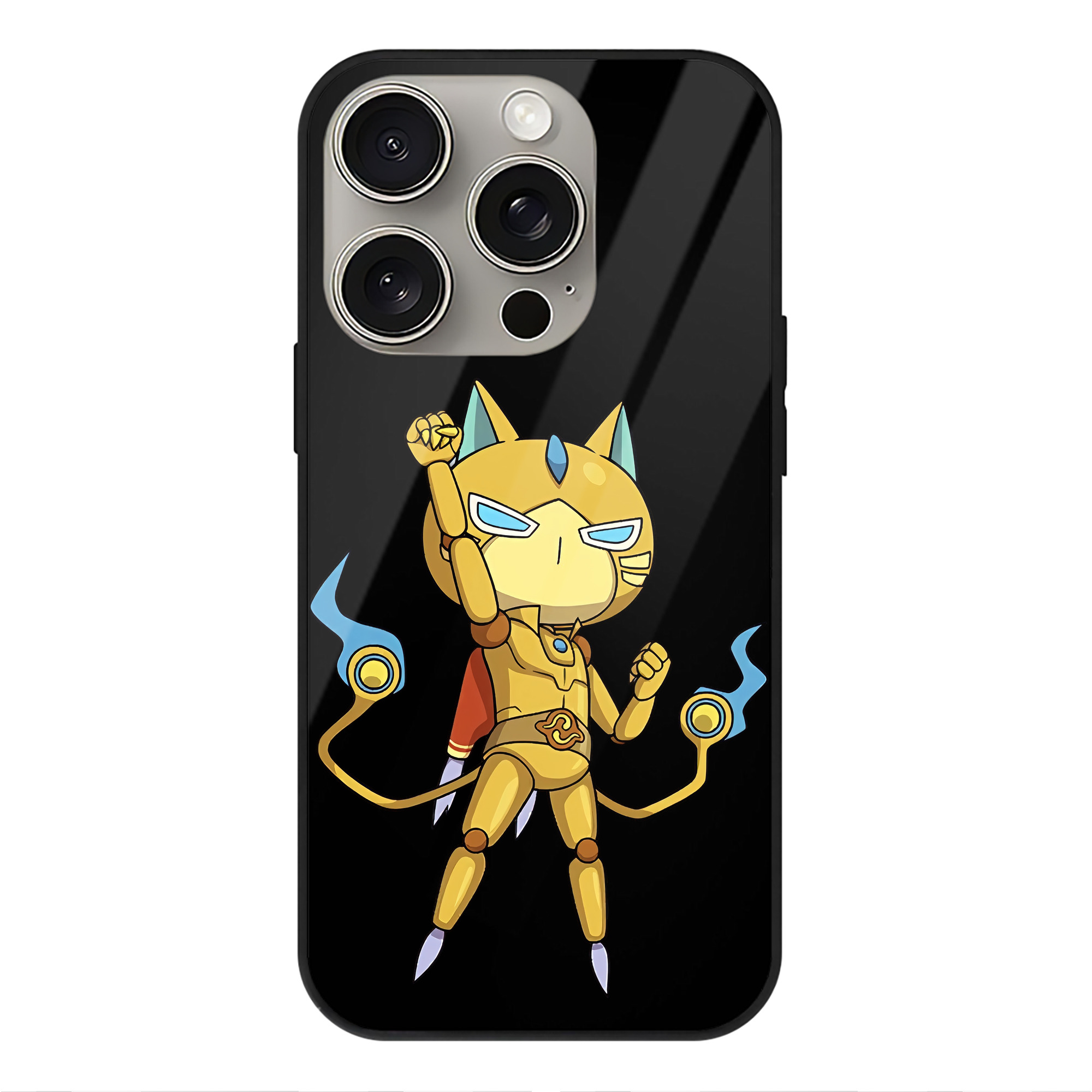 （画像用） 妖怪ウォッチ Yo-kai Watch 【iPhone15Pro対応】スマホケース 耐衝撃＆黄変防止 背面ガラス