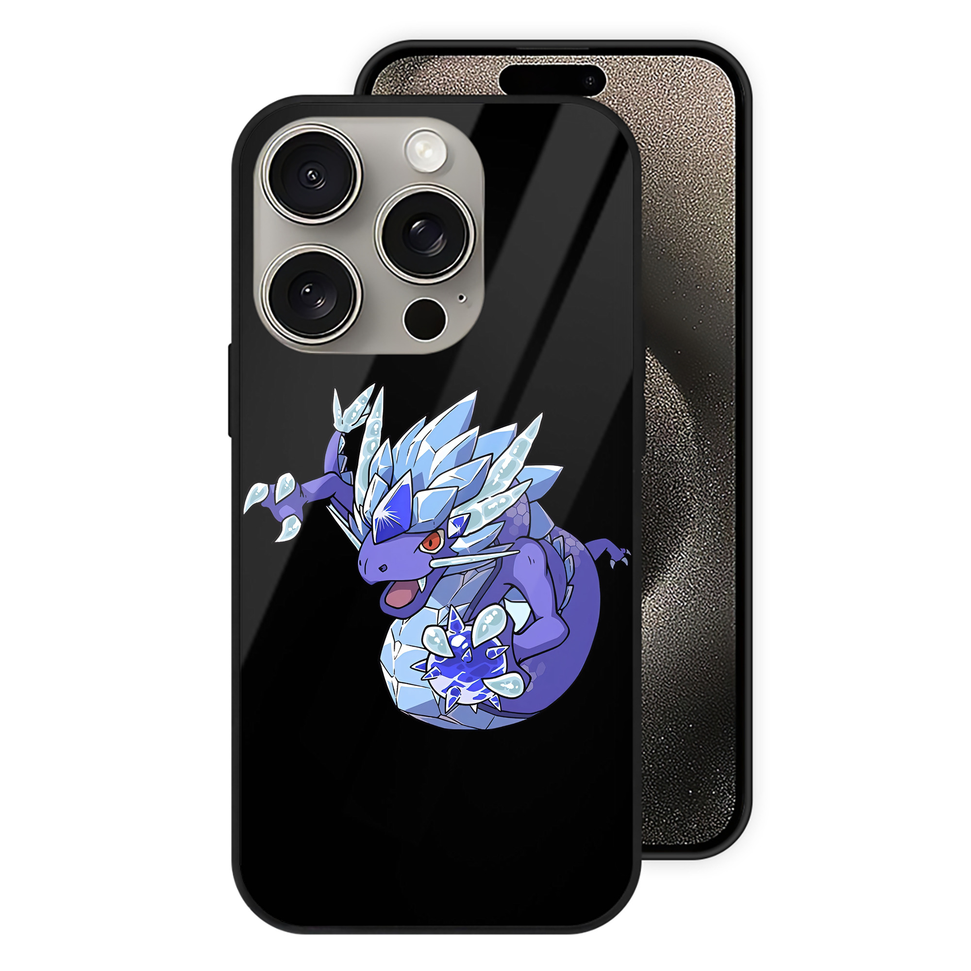 （画像用） 妖怪ウォッチ Yo-kai Watch 【iPhone15Pro対応】スマホケース 耐衝撃＆黄変防止 背面ガラス