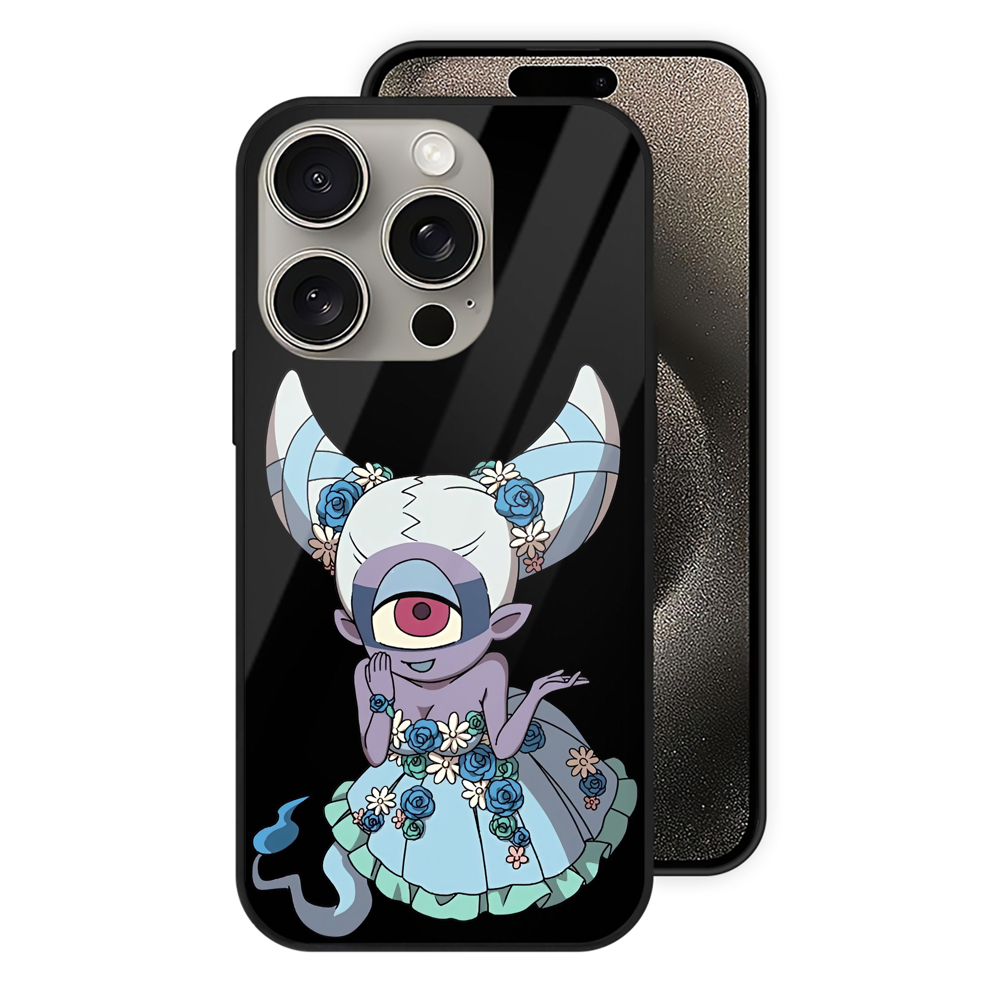 （画像用） 妖怪ウォッチ Yo-kai Watch 【iPhone15Pro対応】スマホケース 耐衝撃＆黄変防止 背面ガラス