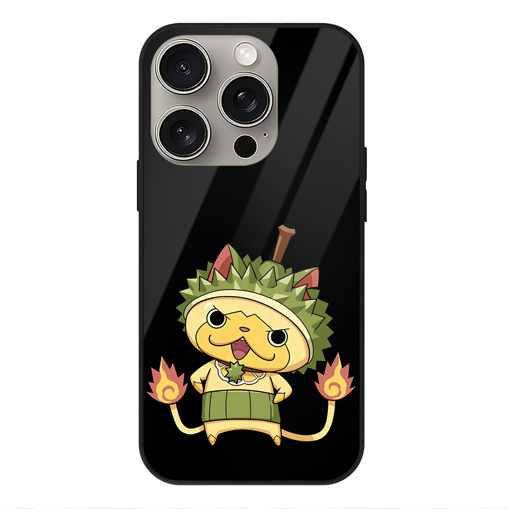 （画像用） 妖怪ウォッチ Yo-kai Watch 【iPhone15Pro対応】スマホケース 耐衝撃＆黄変防止 背面ガラス