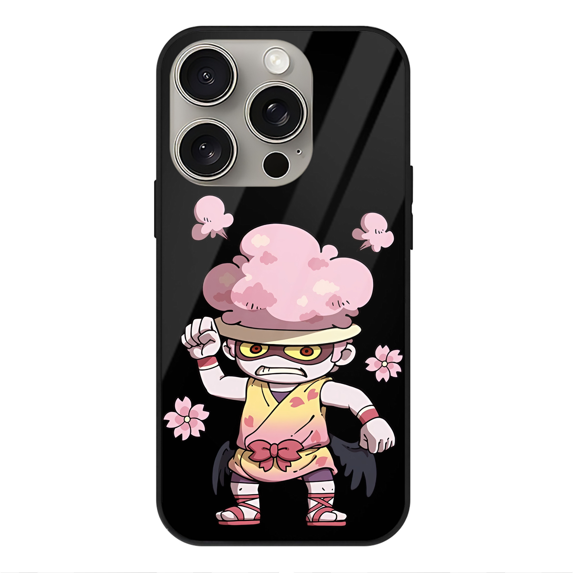 （画像用） 妖怪ウォッチ Yo-kai Watch 【iPhone15Pro対応】スマホケース 耐衝撃＆黄変防止 背面ガラス