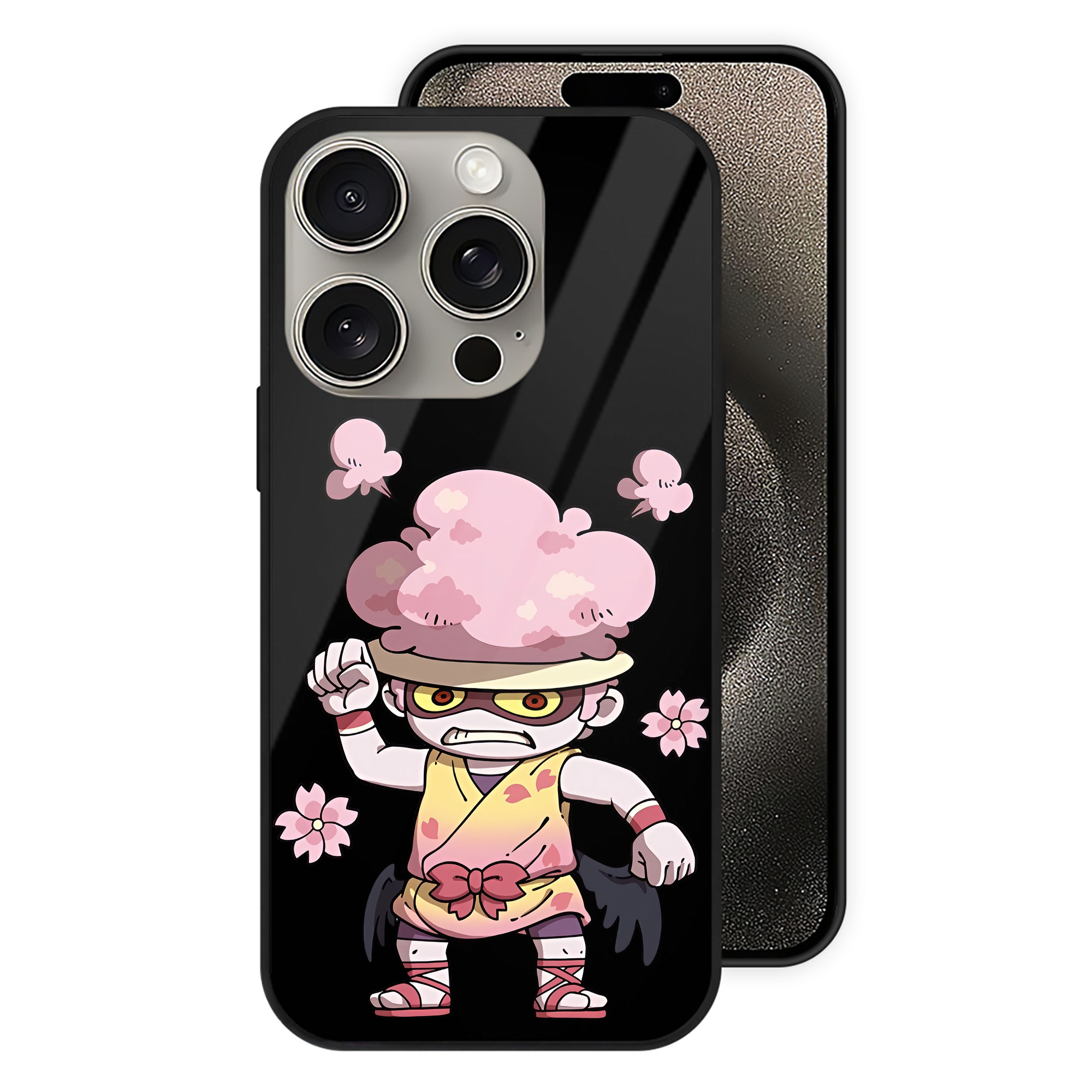 （画像用） 妖怪ウォッチ Yo-kai Watch 【iPhone15Pro対応】スマホケース 耐衝撃＆黄変防止 背面ガラス