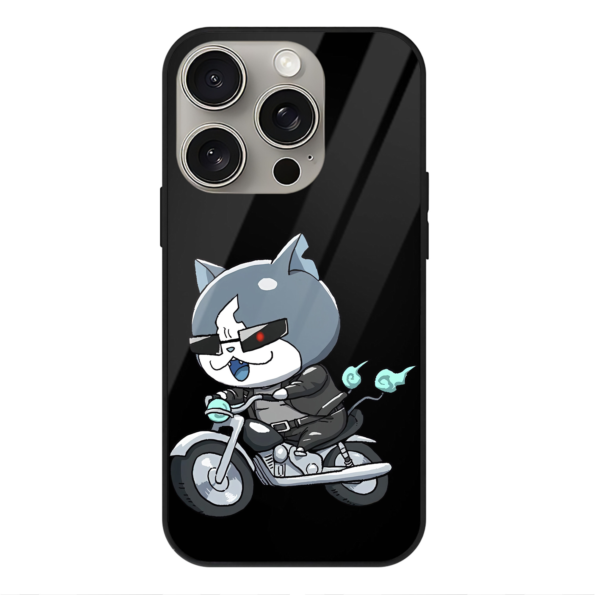 （画像用） 妖怪ウォッチ Yo-kai Watch 【iPhone15Pro対応】スマホケース 耐衝撃＆黄変防止 背面ガラス
