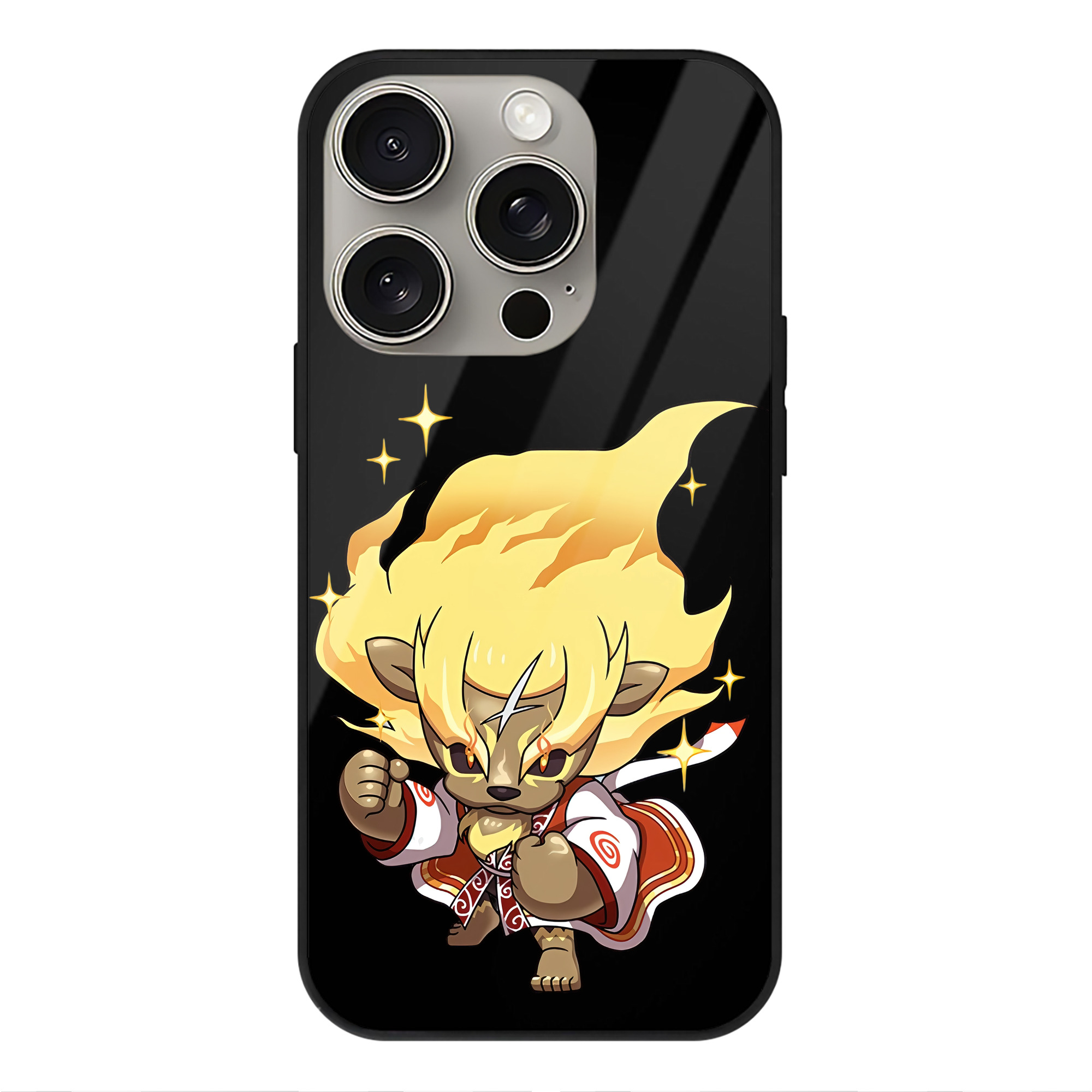 （画像用） 妖怪ウォッチ Yo-kai Watch 【iPhone15Pro対応】スマホケース 耐衝撃＆黄変防止 背面ガラス