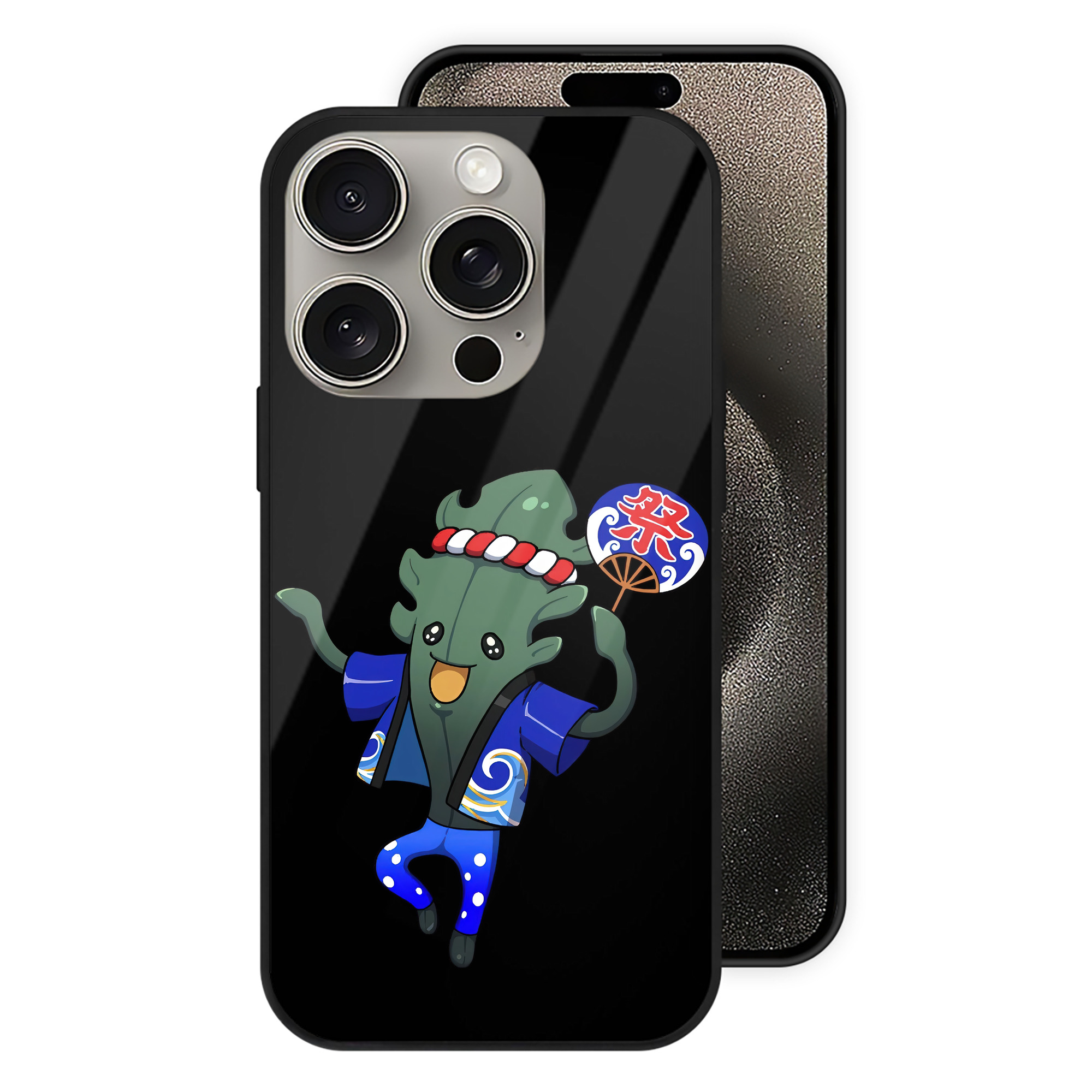 （画像用） 妖怪ウォッチ Yo-kai Watch 【iPhone15Pro対応】スマホケース 耐衝撃＆黄変防止 背面ガラス