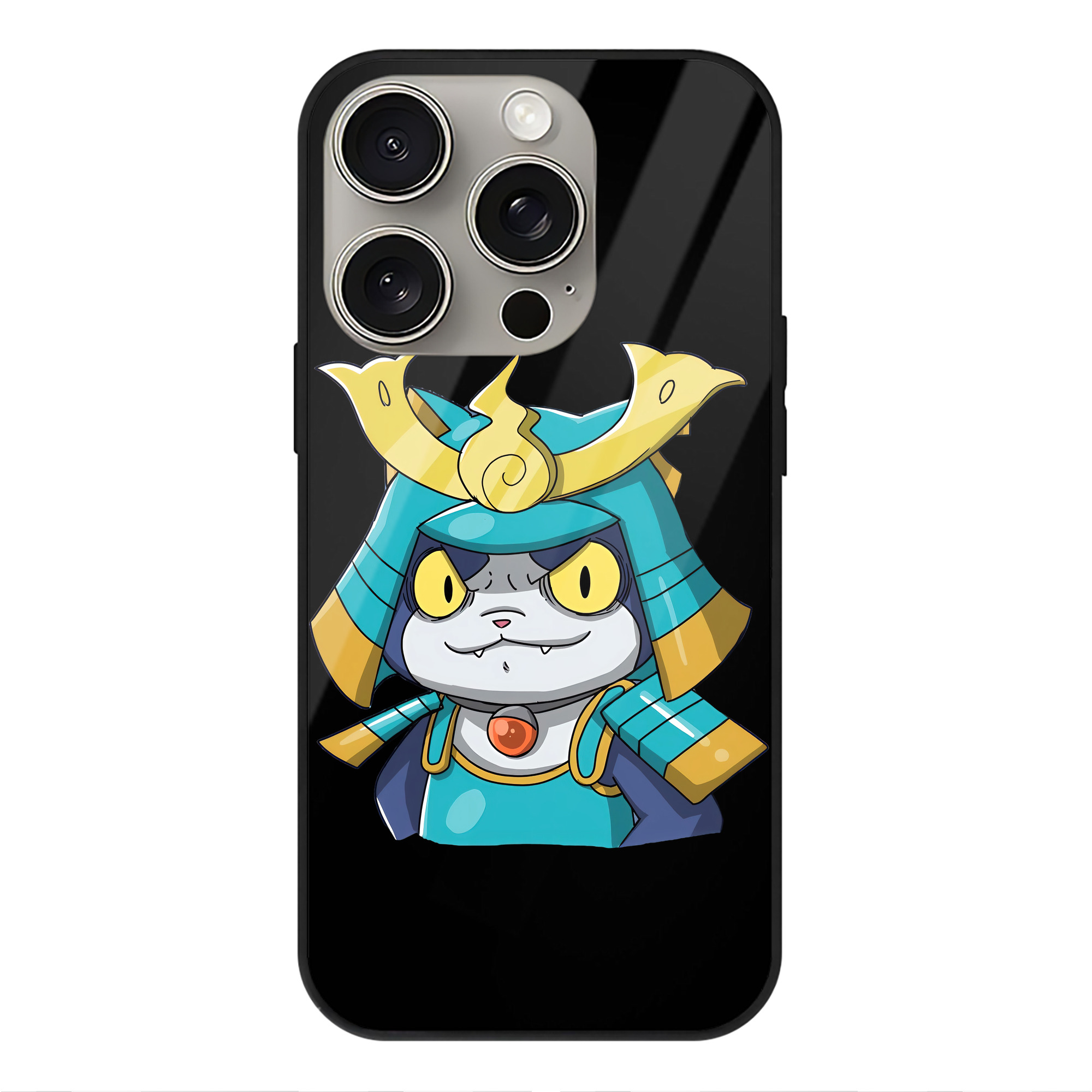 （画像用） 妖怪ウォッチ Yo-kai Watch 【iPhone15Pro対応】スマホケース 耐衝撃＆黄変防止 背面ガラス