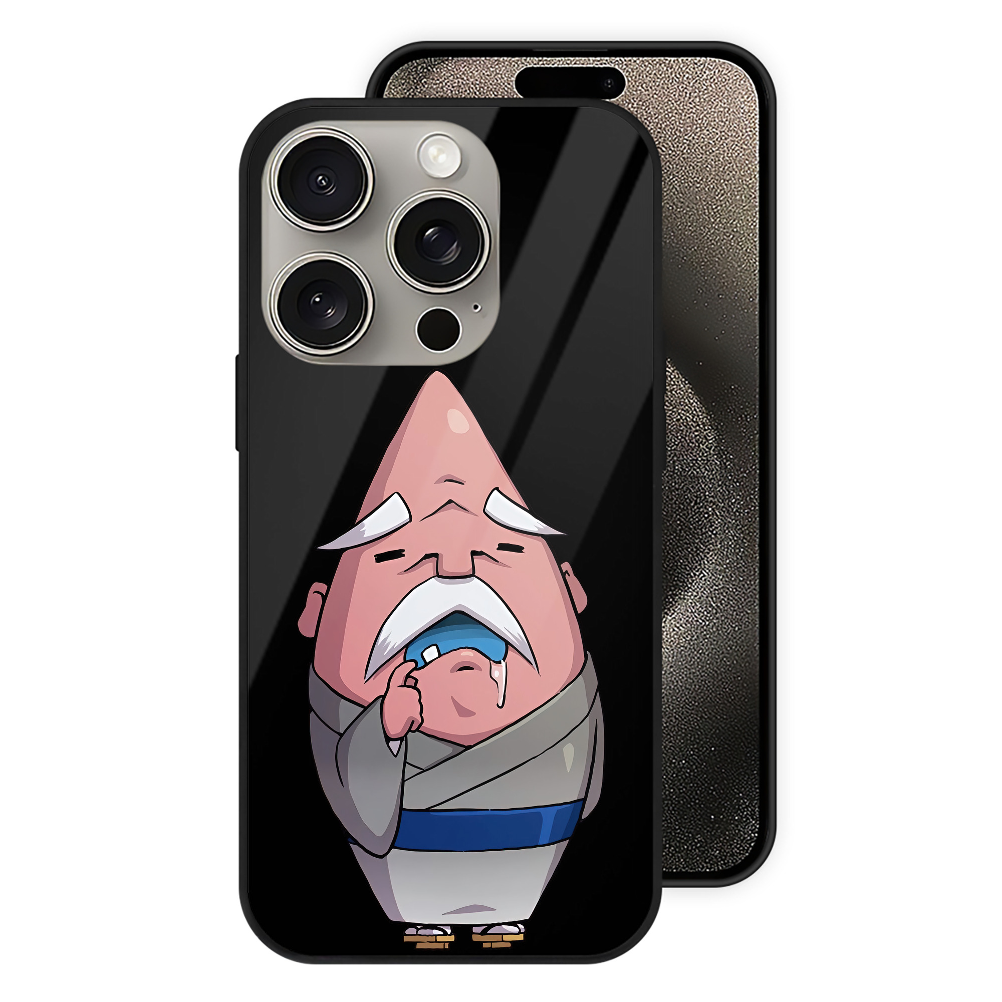 （画像用） 妖怪ウォッチ Yo-kai Watch 【iPhone15Pro対応】スマホケース 耐衝撃＆黄変防止 背面ガラス