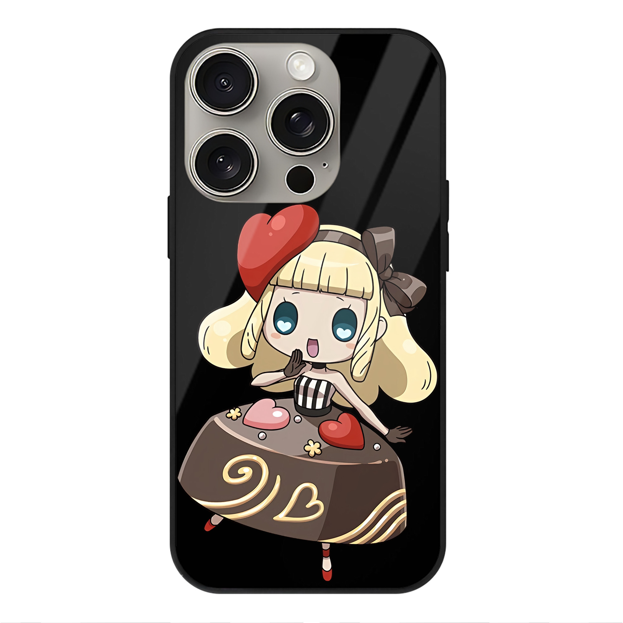 （画像用） 妖怪ウォッチ Yo-kai Watch 【iPhone15Pro対応】スマホケース 耐衝撃＆黄変防止 背面ガラス
