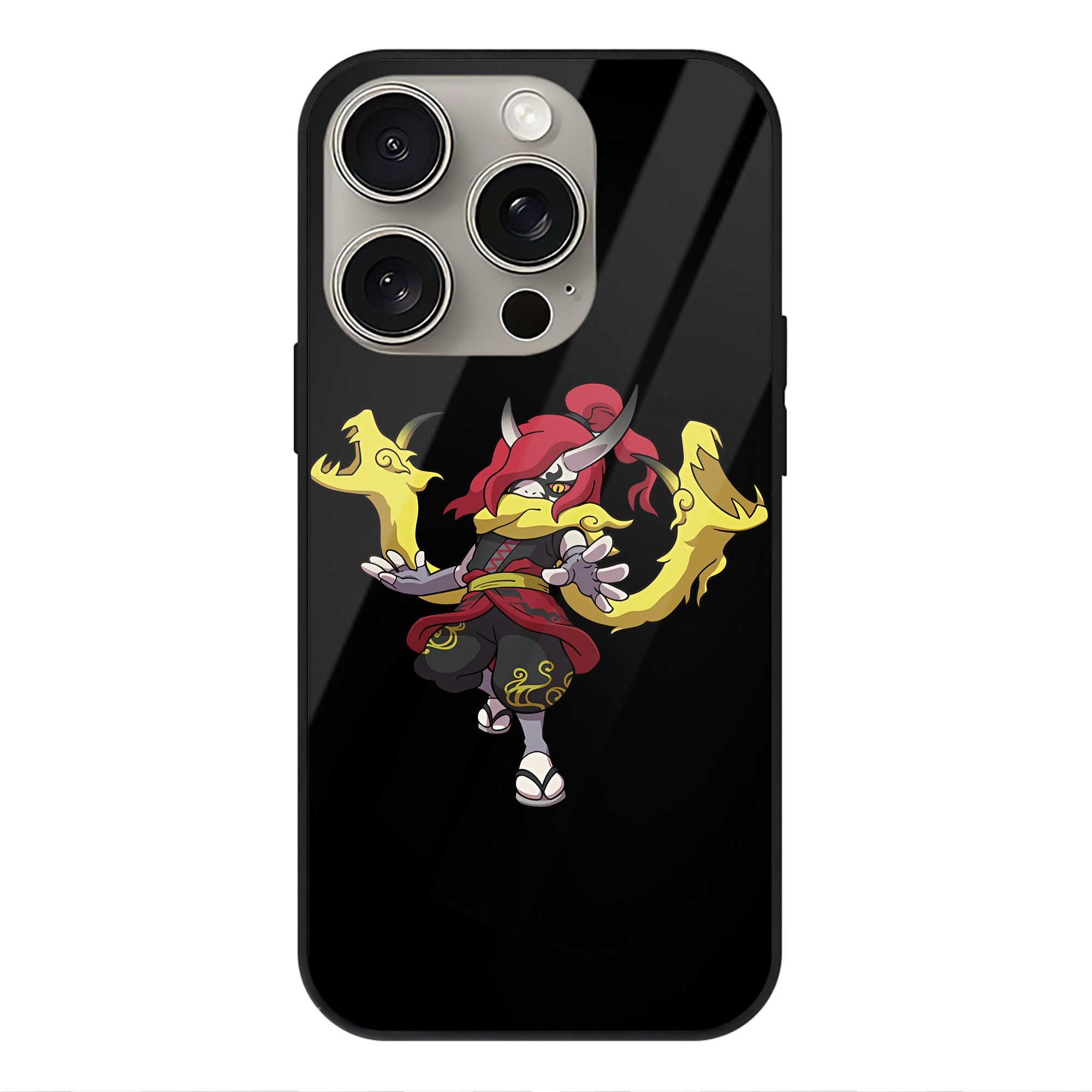 （画像用） 妖怪ウォッチ Yo-kai Watch 【iPhone15Pro対応】スマホケース 耐衝撃＆黄変防止 背面ガラス