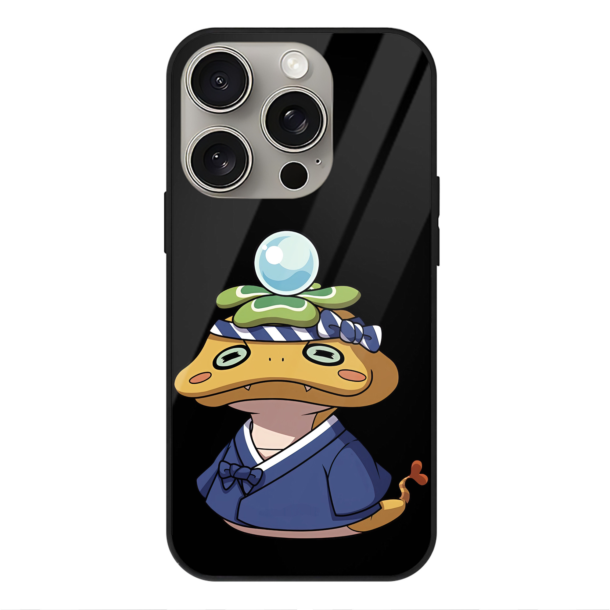 （画像用） 妖怪ウォッチ Yo-kai Watch 【iPhone15Pro対応】スマホケース 耐衝撃＆黄変防止 背面ガラス