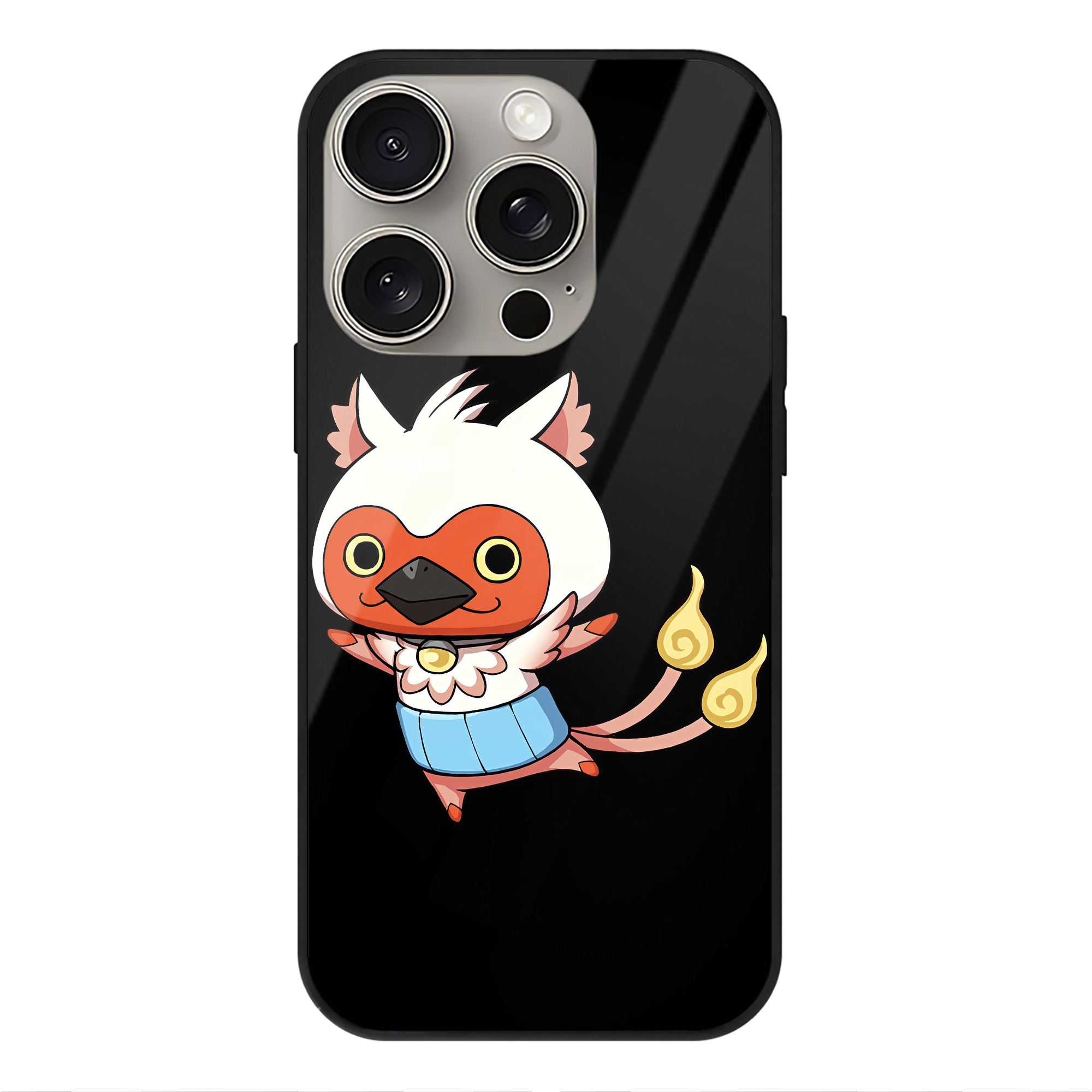 （画像用） 妖怪ウォッチ Yo-kai Watch 【iPhone15Pro対応】スマホケース 耐衝撃＆黄変防止 背面ガラス