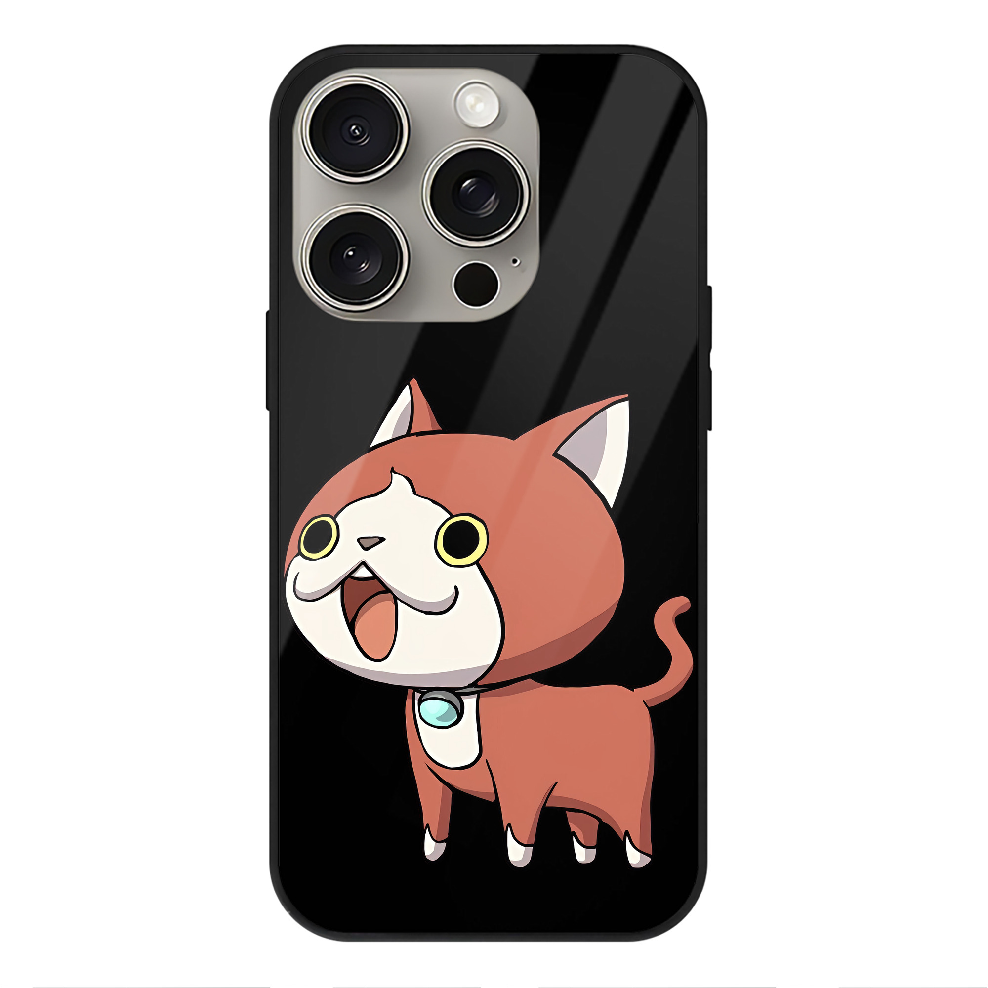 （画像用） 妖怪ウォッチ Yo-kai Watch 【iPhone15Pro対応】スマホケース 耐衝撃＆黄変防止 背面ガラス