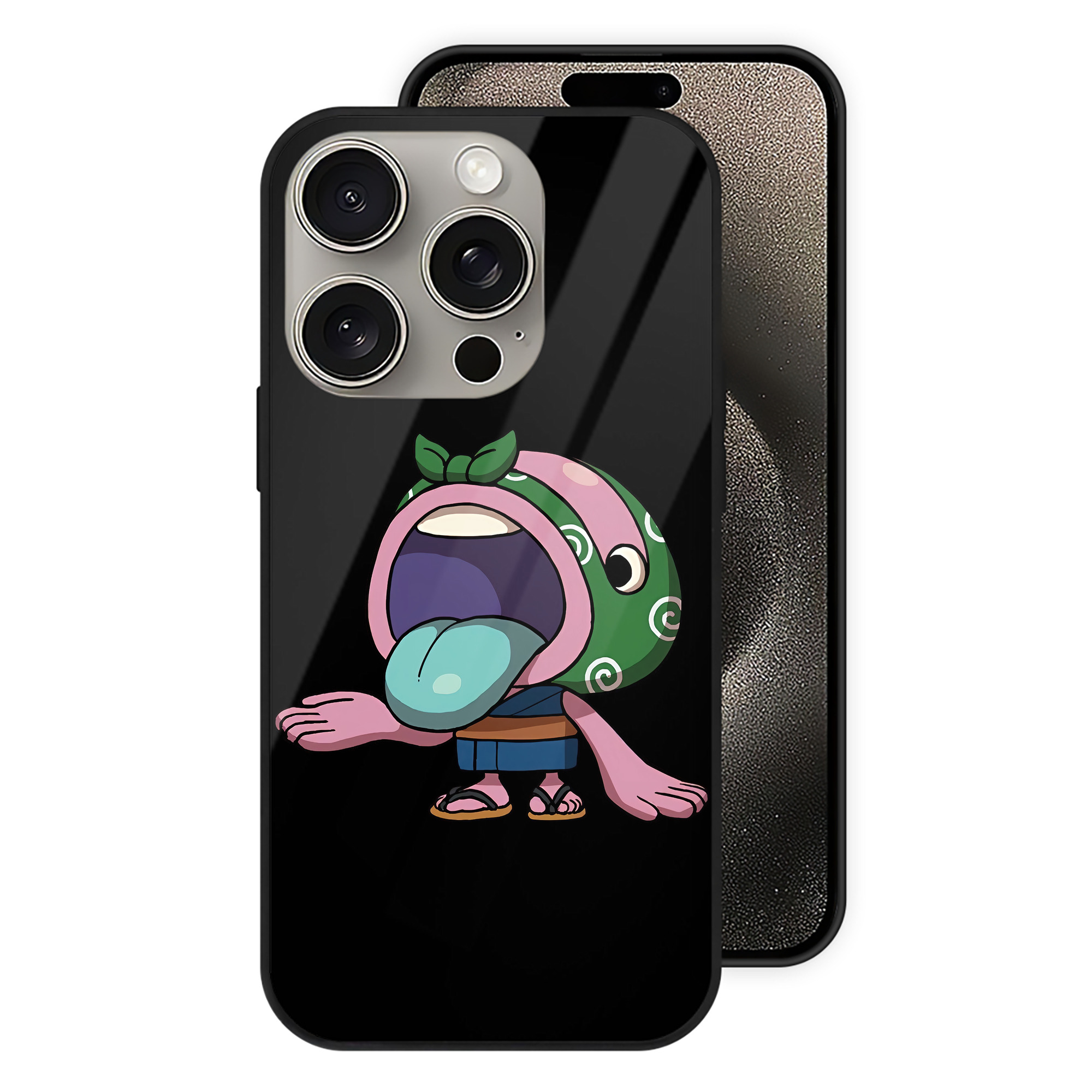 （画像用） 妖怪ウォッチ Yo-kai Watch 【iPhone15Pro対応】スマホケース 耐衝撃＆黄変防止 背面ガラス