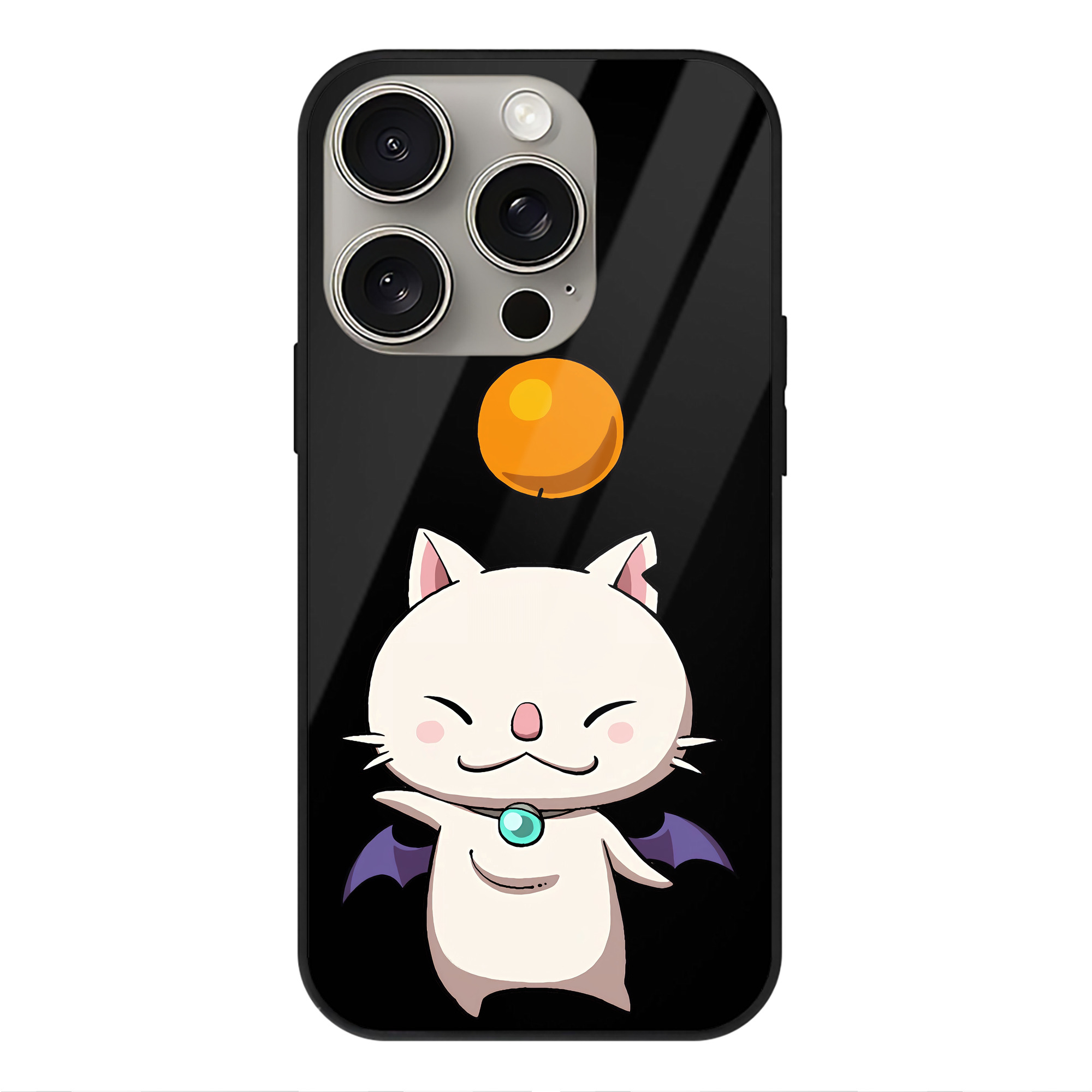 （画像用） 妖怪ウォッチ Yo-kai Watch 【iPhone15Pro対応】スマホケース 耐衝撃＆黄変防止 背面ガラス