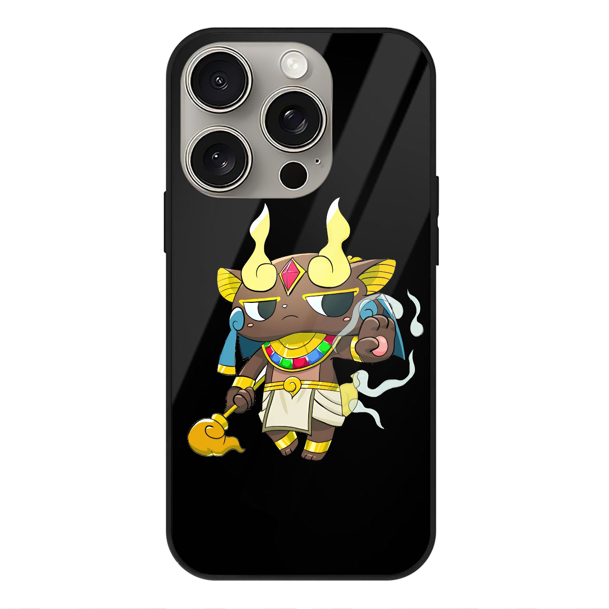 （画像用） 妖怪ウォッチ Yo-kai Watch 【iPhone15Pro対応】スマホケース 耐衝撃＆黄変防止 背面ガラス