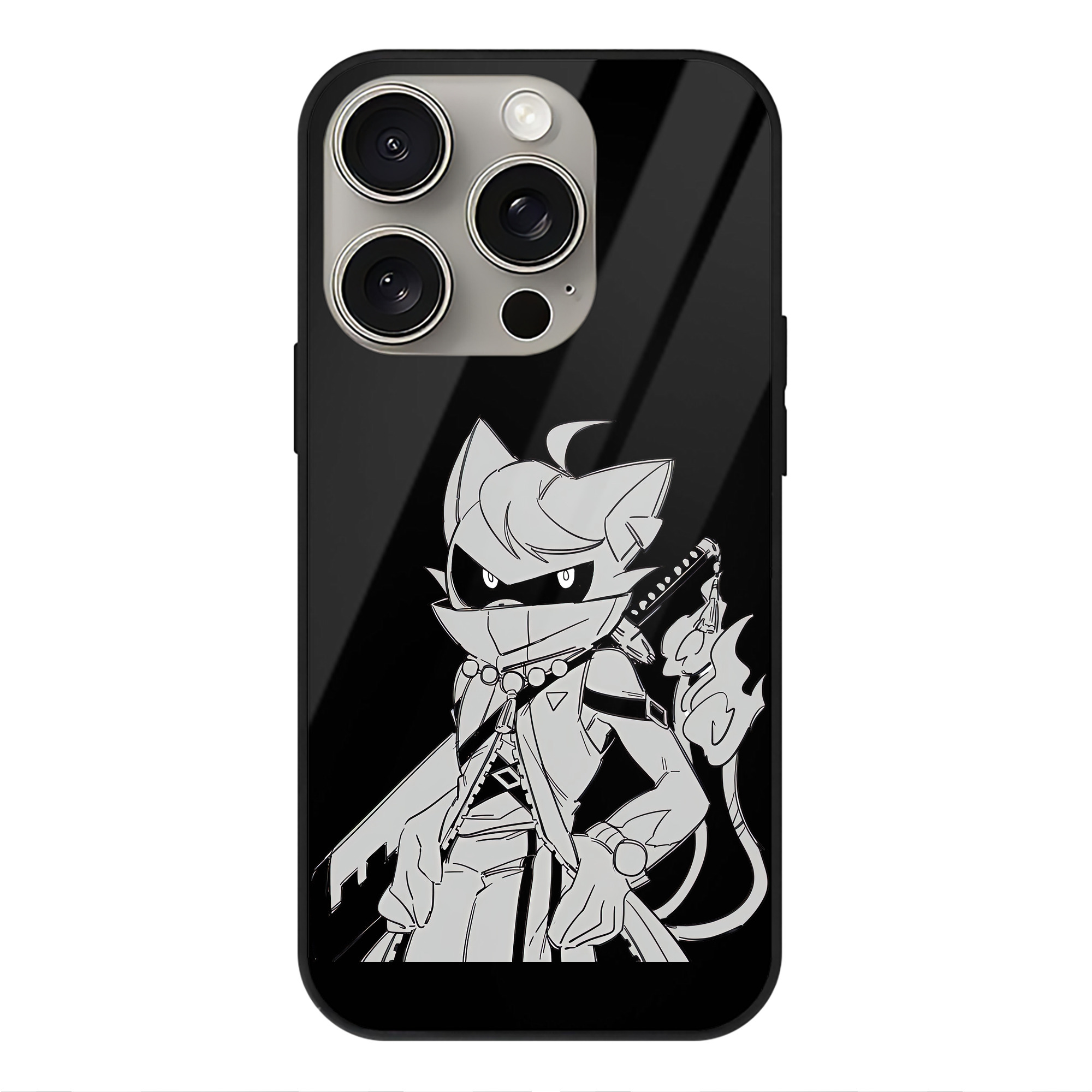 （画像用） 妖怪ウォッチ Yo-kai Watch 【iPhone15Pro対応】スマホケース 耐衝撃＆黄変防止 背面ガラス