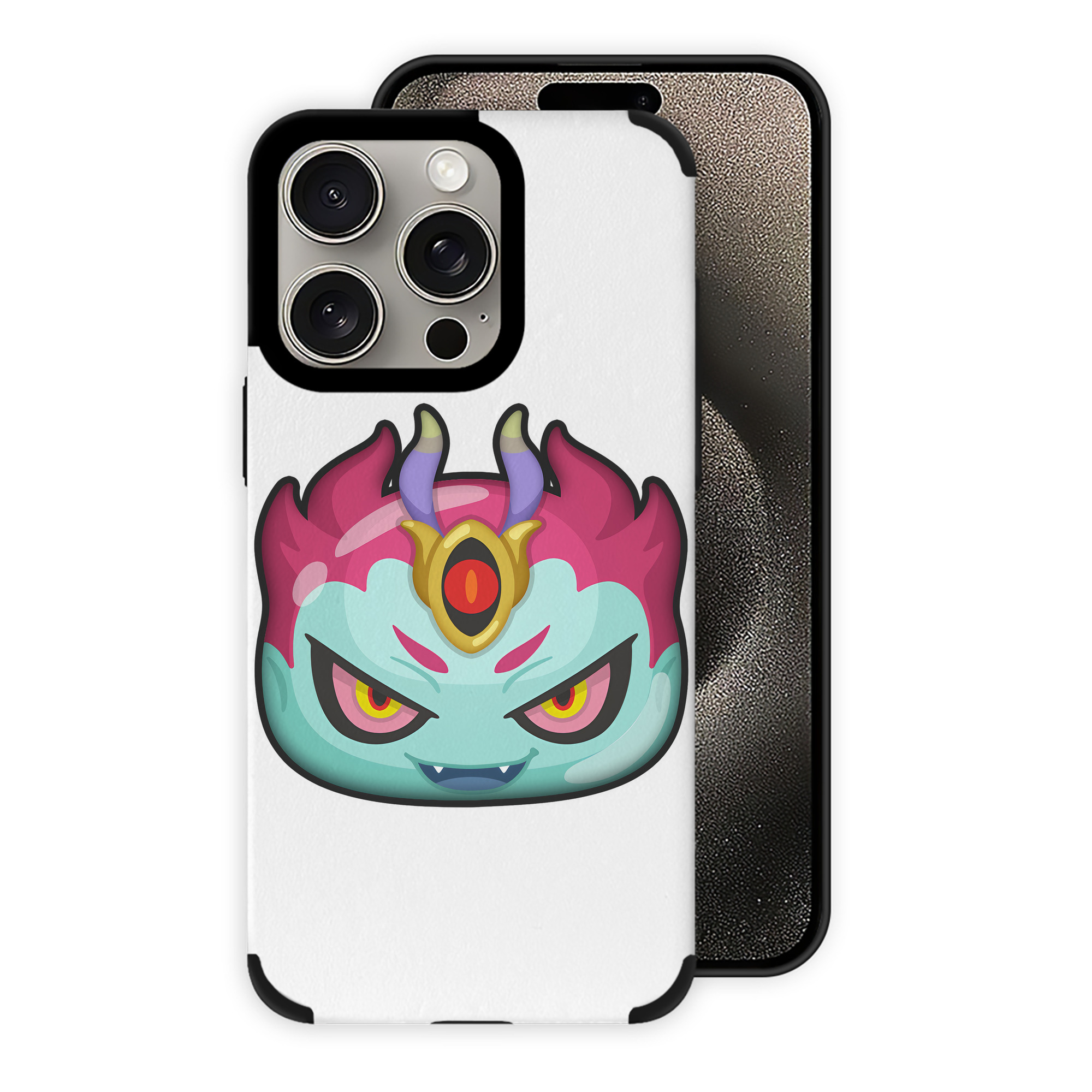 （画像用） 妖怪ウォッチ Yo-kai Watch 【iPhone15ProMax対応】 PUレザー スマホケース 耐衝撃＆黄変防止