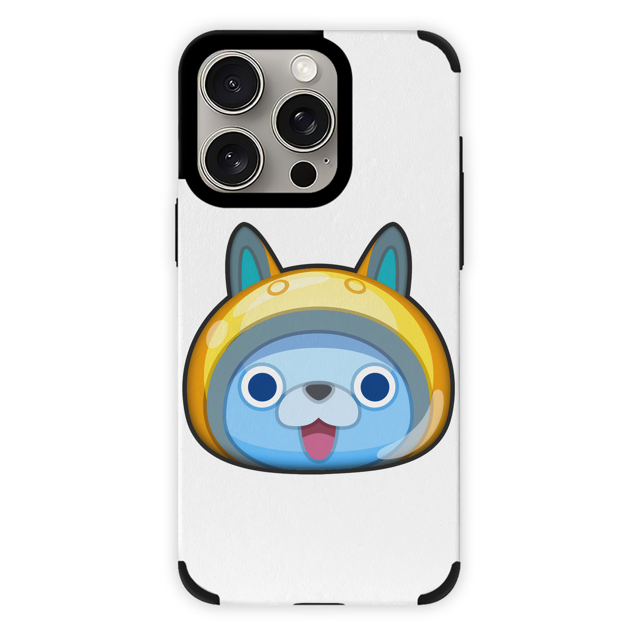 （画像用） 妖怪ウォッチ Yo-kai Watch 【iPhone15ProMax対応】 PUレザー スマホケース 耐衝撃＆黄変防止