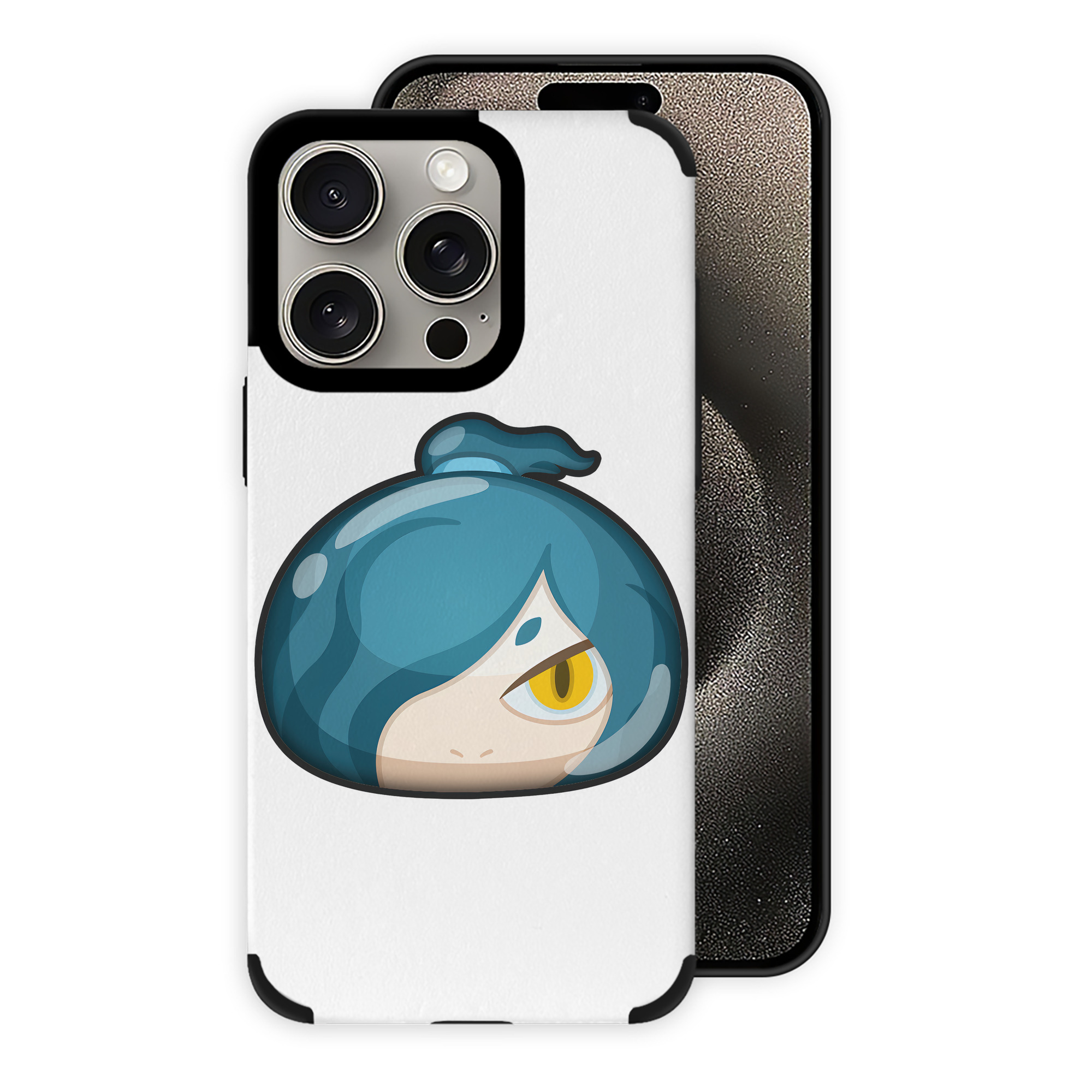 （画像用） 妖怪ウォッチ Yo-kai Watch 【iPhone15ProMax対応】 PUレザー スマホケース 耐衝撃＆黄変防止