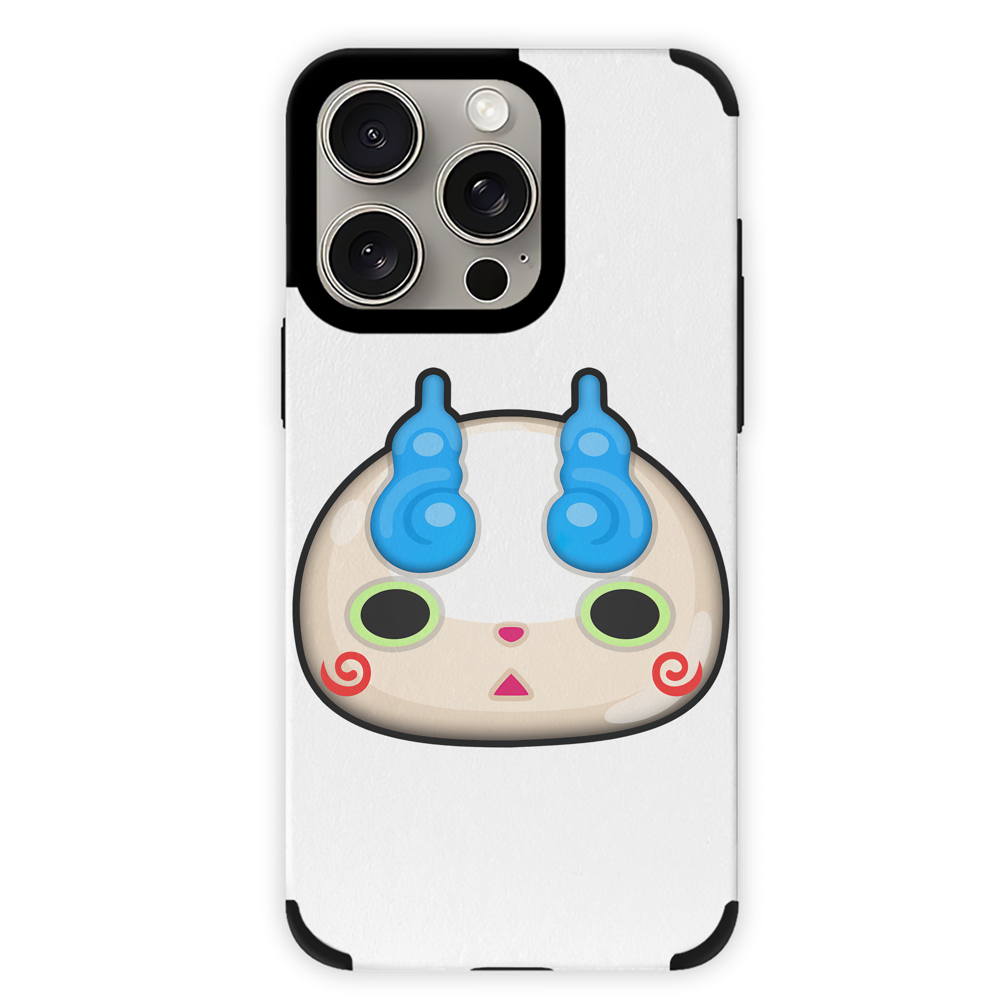 （画像用） 妖怪ウォッチ Yo-kai Watch 【iPhone15ProMax対応】 PUレザー スマホケース 耐衝撃＆黄変防止