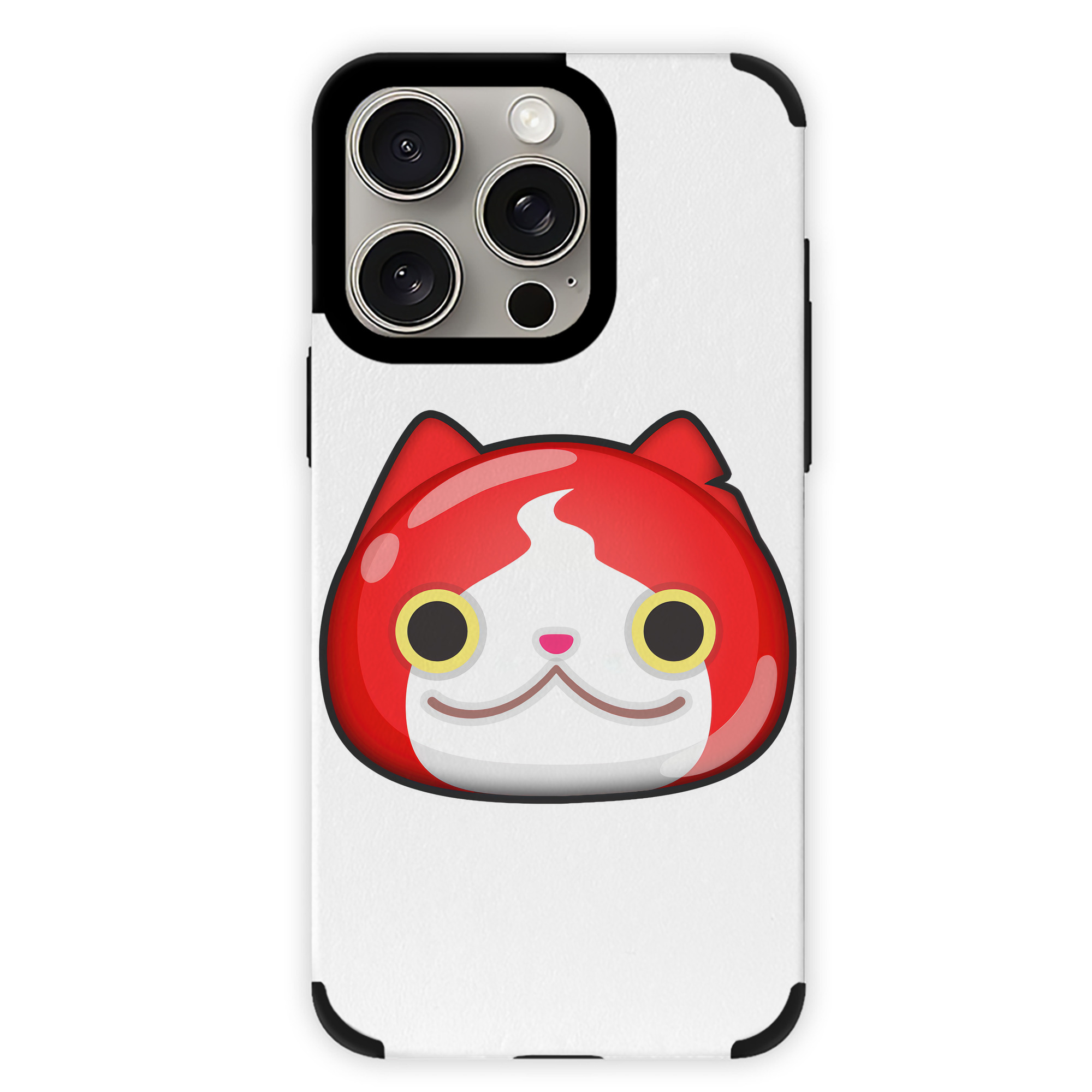 （画像用） 妖怪ウォッチ Yo-kai Watch 【iPhone15ProMax対応】 PUレザー スマホケース 耐衝撃＆黄変防止