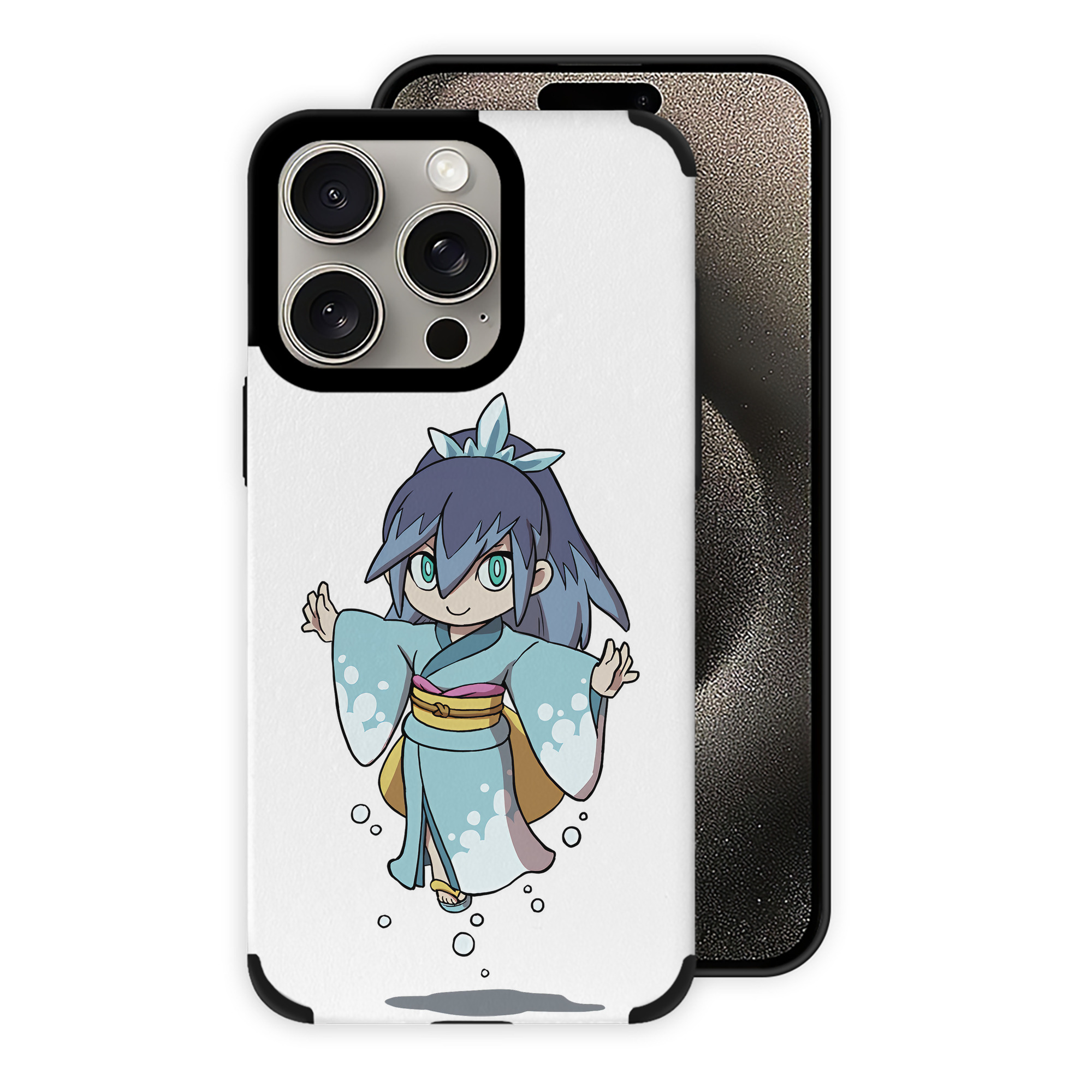 （画像用） 妖怪ウォッチ Yo-kai Watch 【iPhone15ProMax対応】 PUレザー スマホケース 耐衝撃＆黄変防止