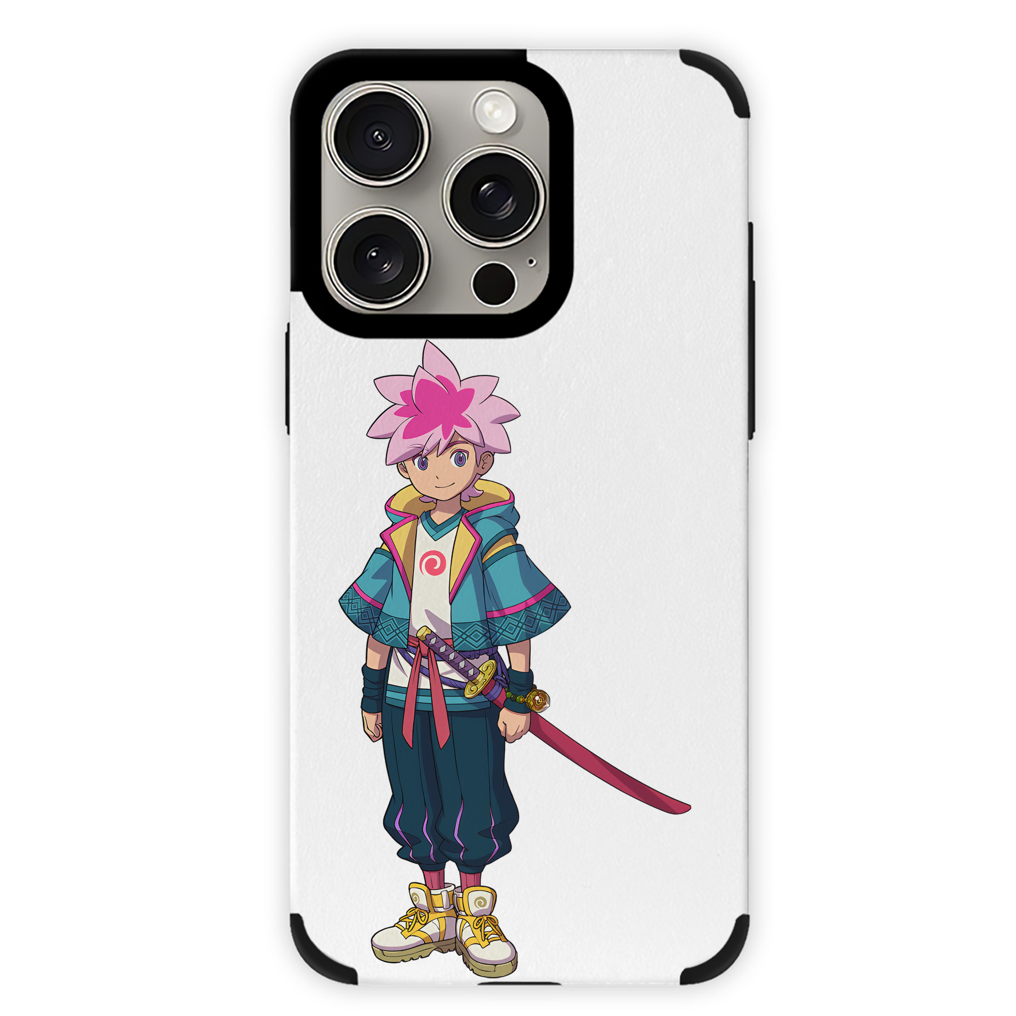 （画像用） 妖怪ウォッチ Yo-kai Watch 【iPhone15ProMax対応】 PUレザー スマホケース 耐衝撃＆黄変防止