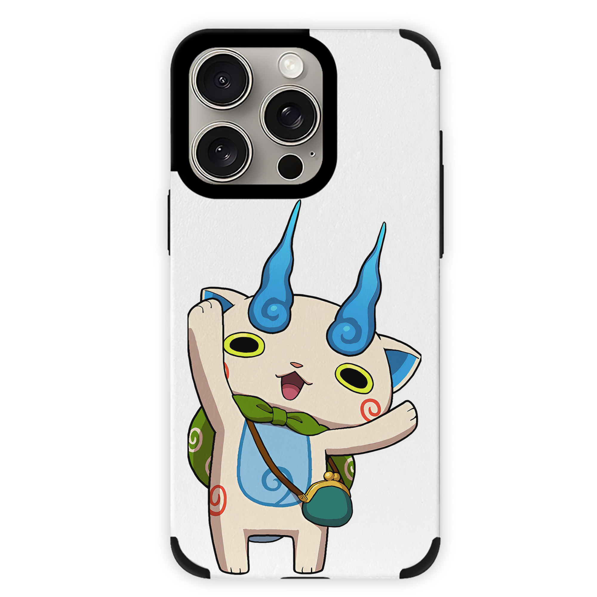 （画像用） 妖怪ウォッチ Yo-kai Watch 【iPhone15ProMax対応】 PUレザー スマホケース 耐衝撃＆黄変防止