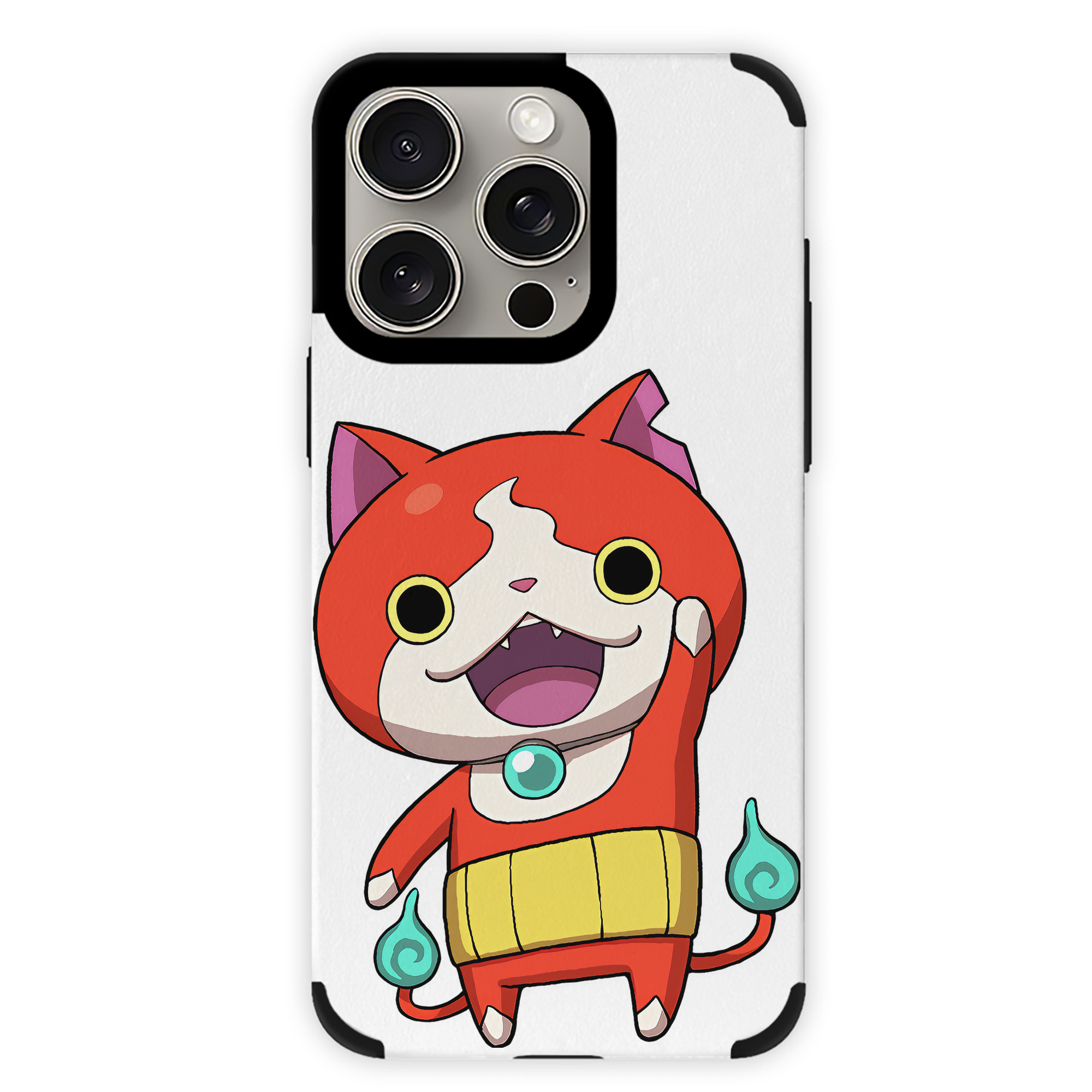 （画像用） 妖怪ウォッチ Yo-kai Watch 【iPhone15ProMax対応】 PUレザー スマホケース 耐衝撃＆黄変防止