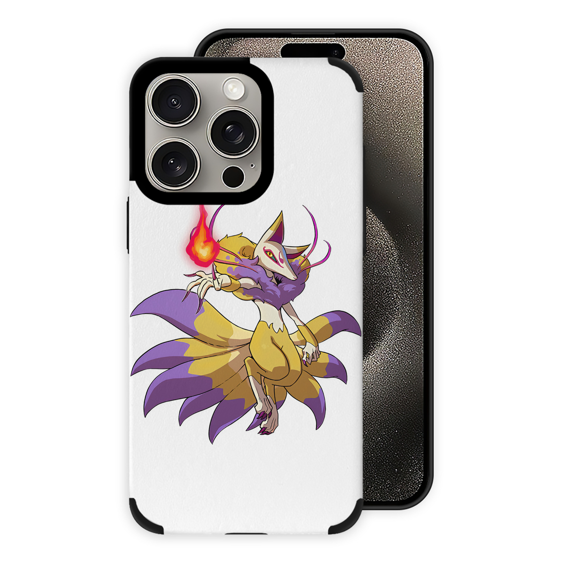 （画像用） 妖怪ウォッチ Yo-kai Watch 【iPhone15ProMax対応】 PUレザー スマホケース 耐衝撃＆黄変防止