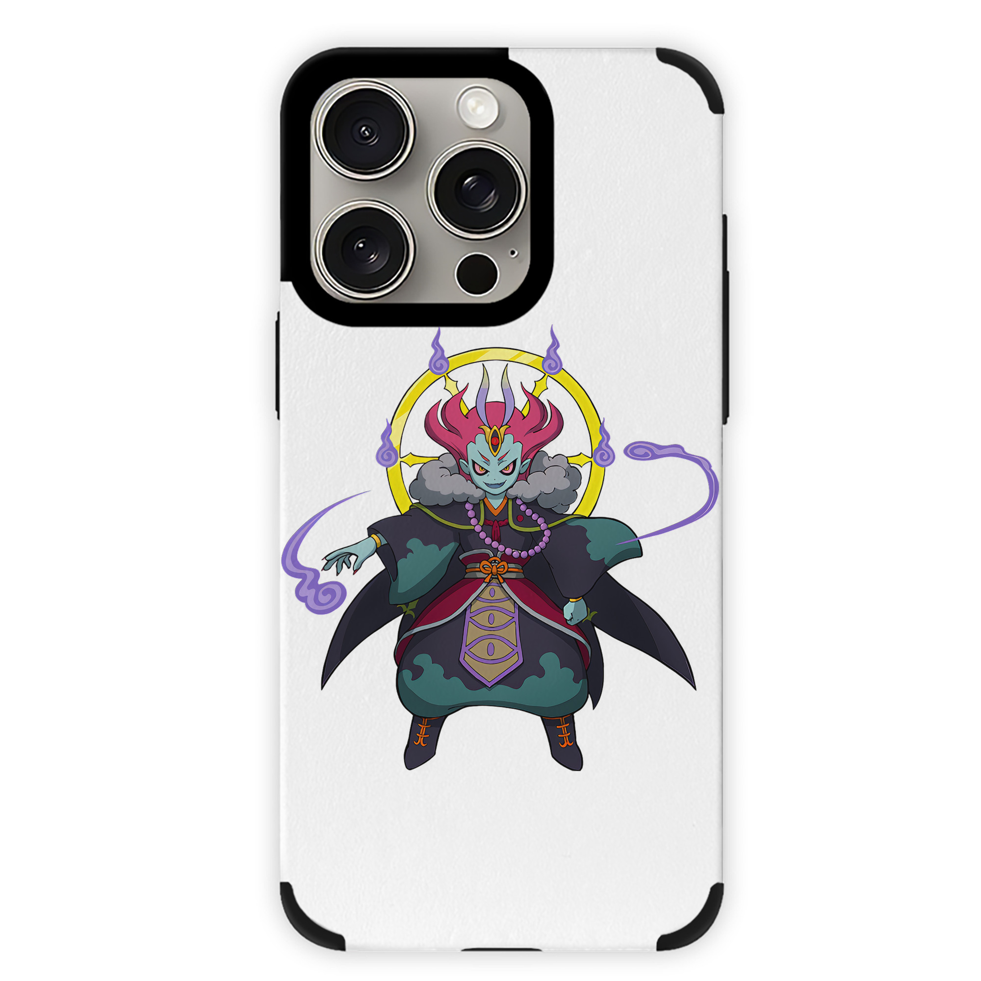 （画像用） 妖怪ウォッチ Yo-kai Watch 【iPhone15ProMax対応】 PUレザー スマホケース 耐衝撃＆黄変防止