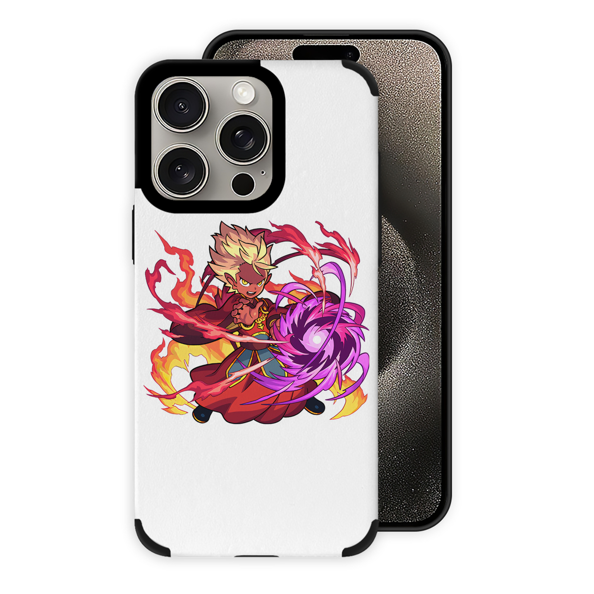（画像用） 妖怪ウォッチ Yo-kai Watch 【iPhone15ProMax対応】 PUレザー スマホケース 耐衝撃＆黄変防止
