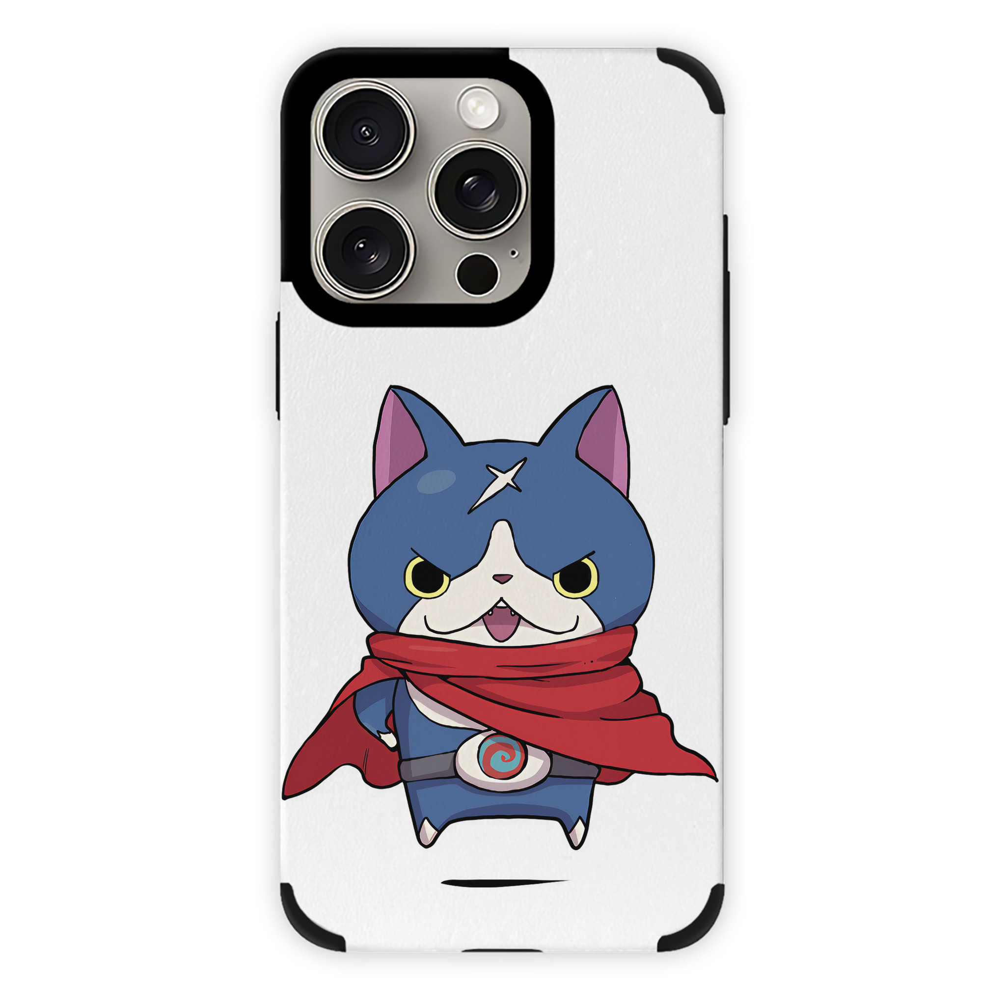（画像用） 妖怪ウォッチ Yo-kai Watch 【iPhone15ProMax対応】 PUレザー スマホケース 耐衝撃＆黄変防止