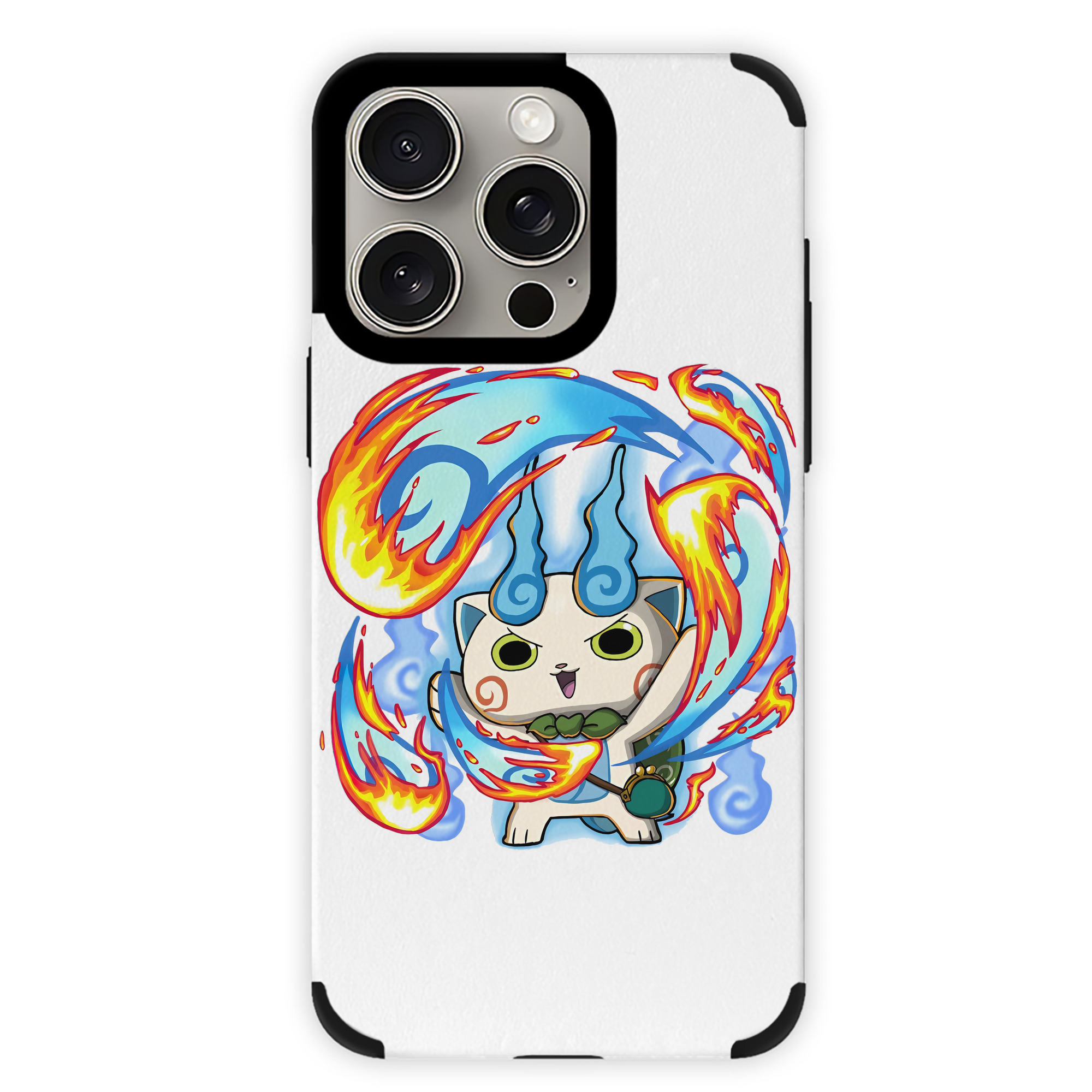 （画像用） 妖怪ウォッチ Yo-kai Watch 【iPhone15ProMax対応】 PUレザー スマホケース 耐衝撃＆黄変防止