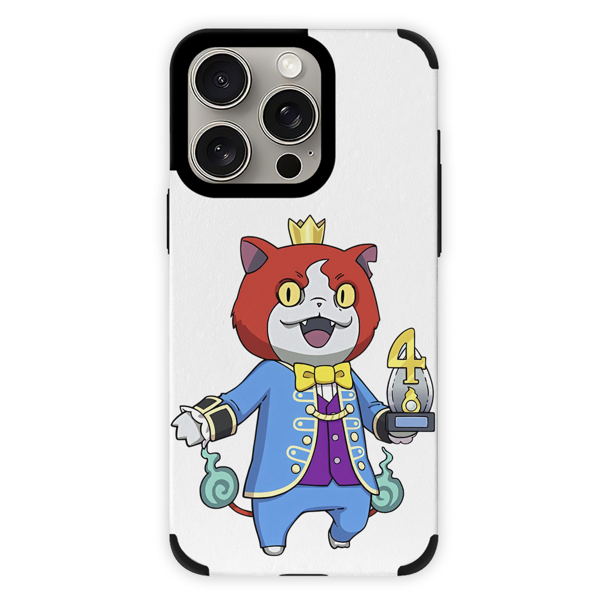 （画像用） 妖怪ウォッチ Yo-kai Watch 【iPhone15ProMax対応】 PUレザー スマホケース 耐衝撃＆黄変防止