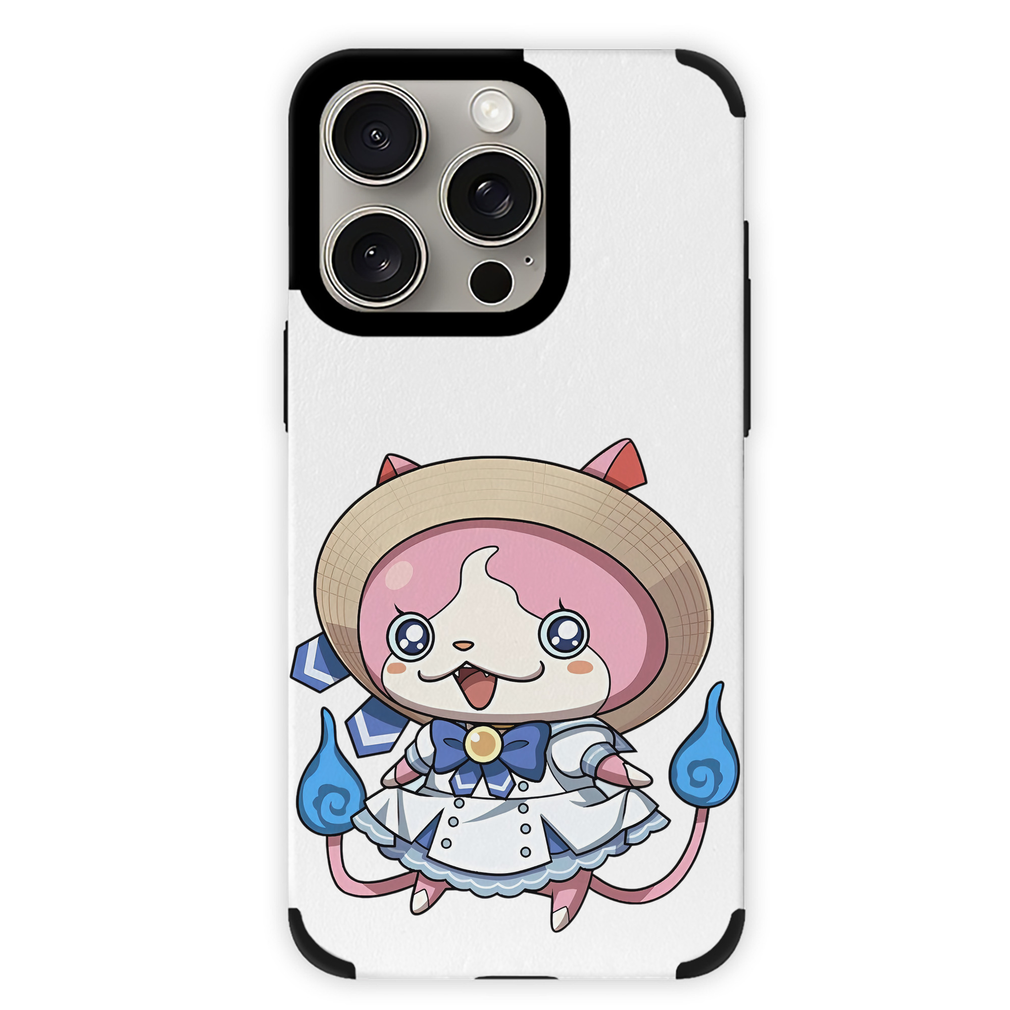 （画像用） 妖怪ウォッチ Yo-kai Watch 【iPhone15ProMax対応】 PUレザー スマホケース 耐衝撃＆黄変防止