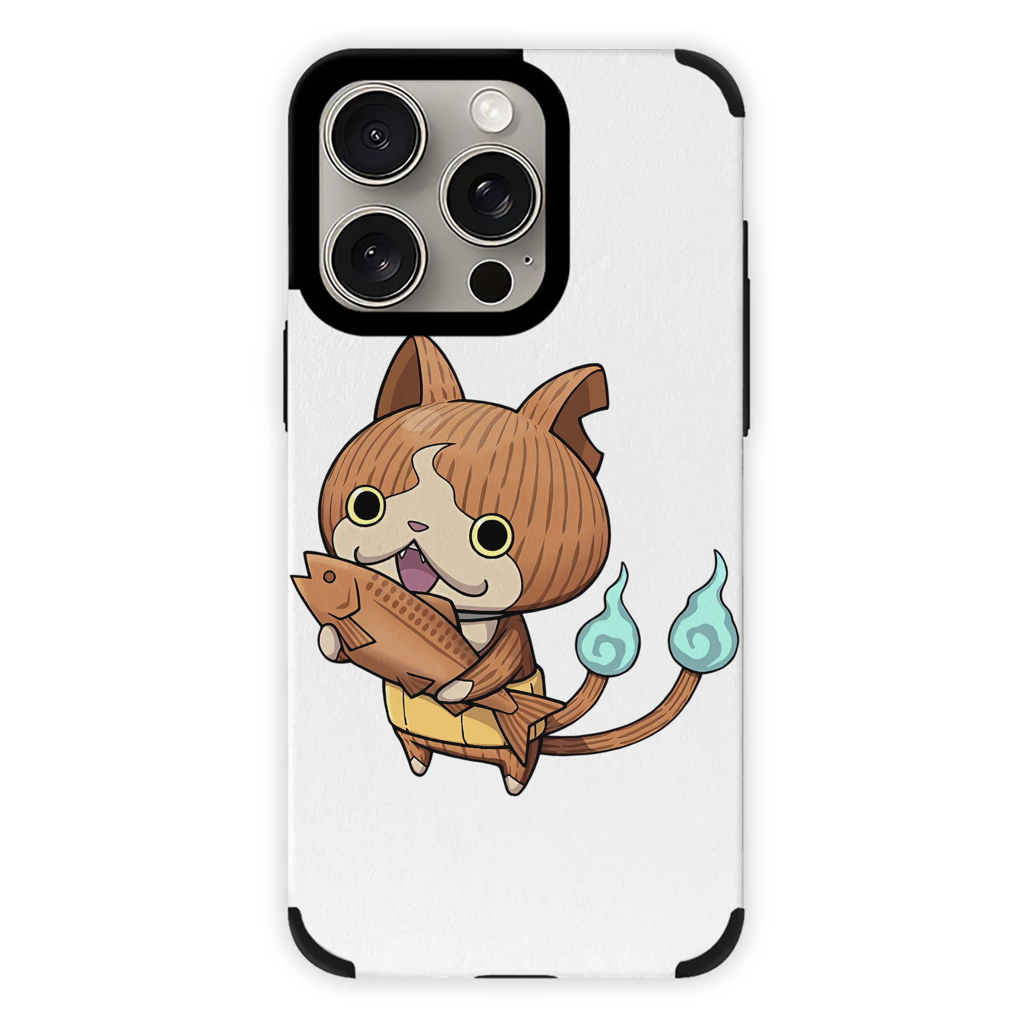（画像用） 妖怪ウォッチ Yo-kai Watch 【iPhone15ProMax対応】 PUレザー スマホケース 耐衝撃＆黄変防止