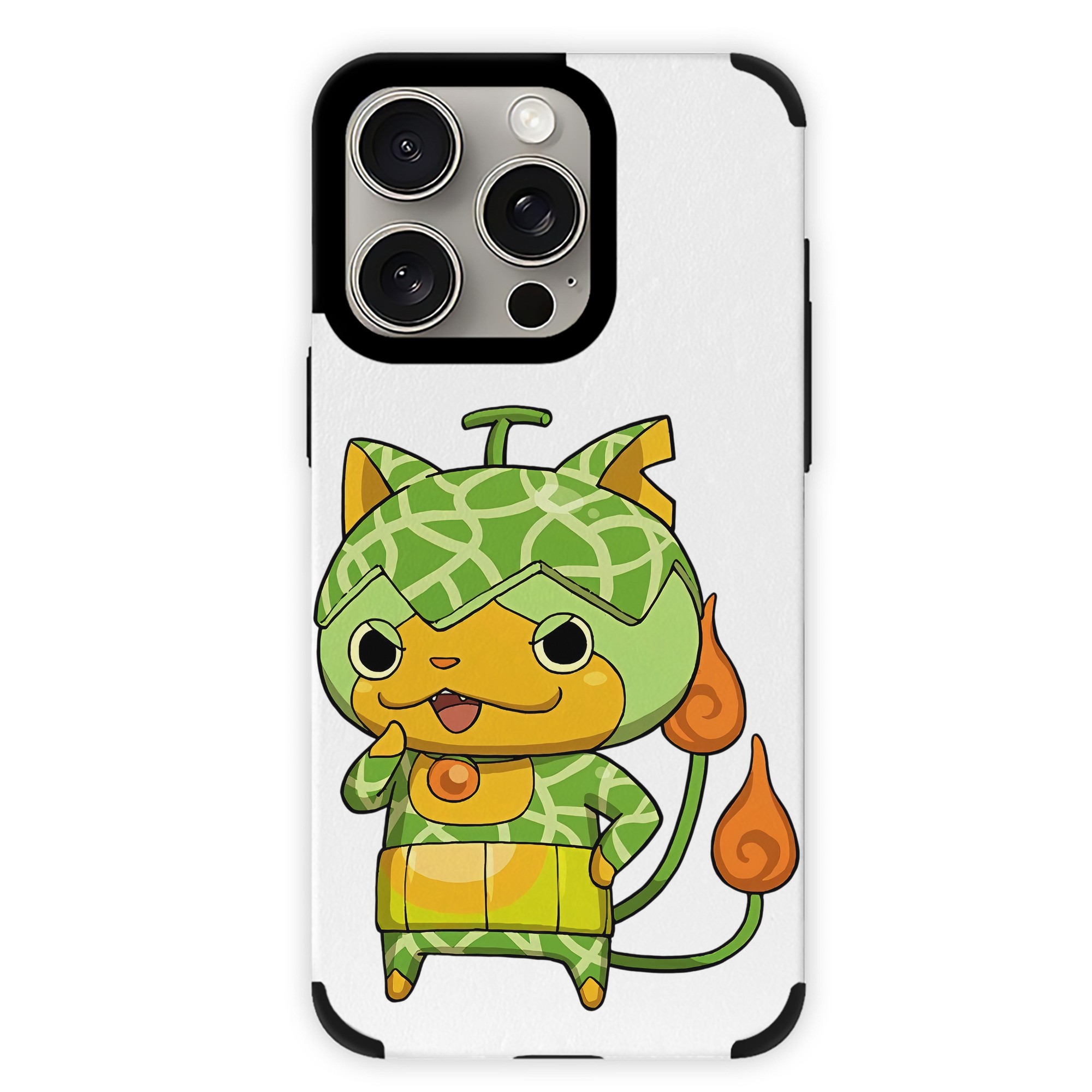 （画像用） 妖怪ウォッチ Yo-kai Watch 【iPhone15ProMax対応】 PUレザー スマホケース 耐衝撃＆黄変防止