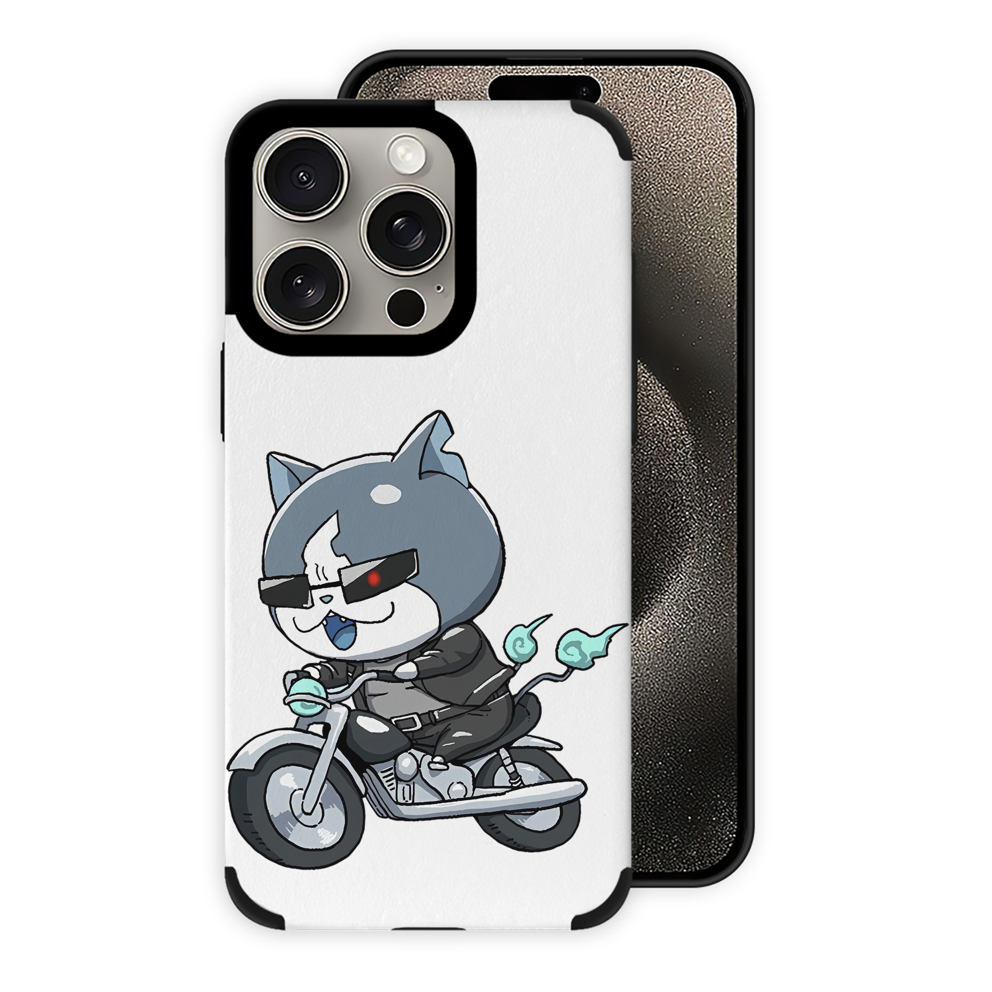 （画像用） 妖怪ウォッチ Yo-kai Watch 【iPhone15ProMax対応】 PUレザー スマホケース 耐衝撃＆黄変防止