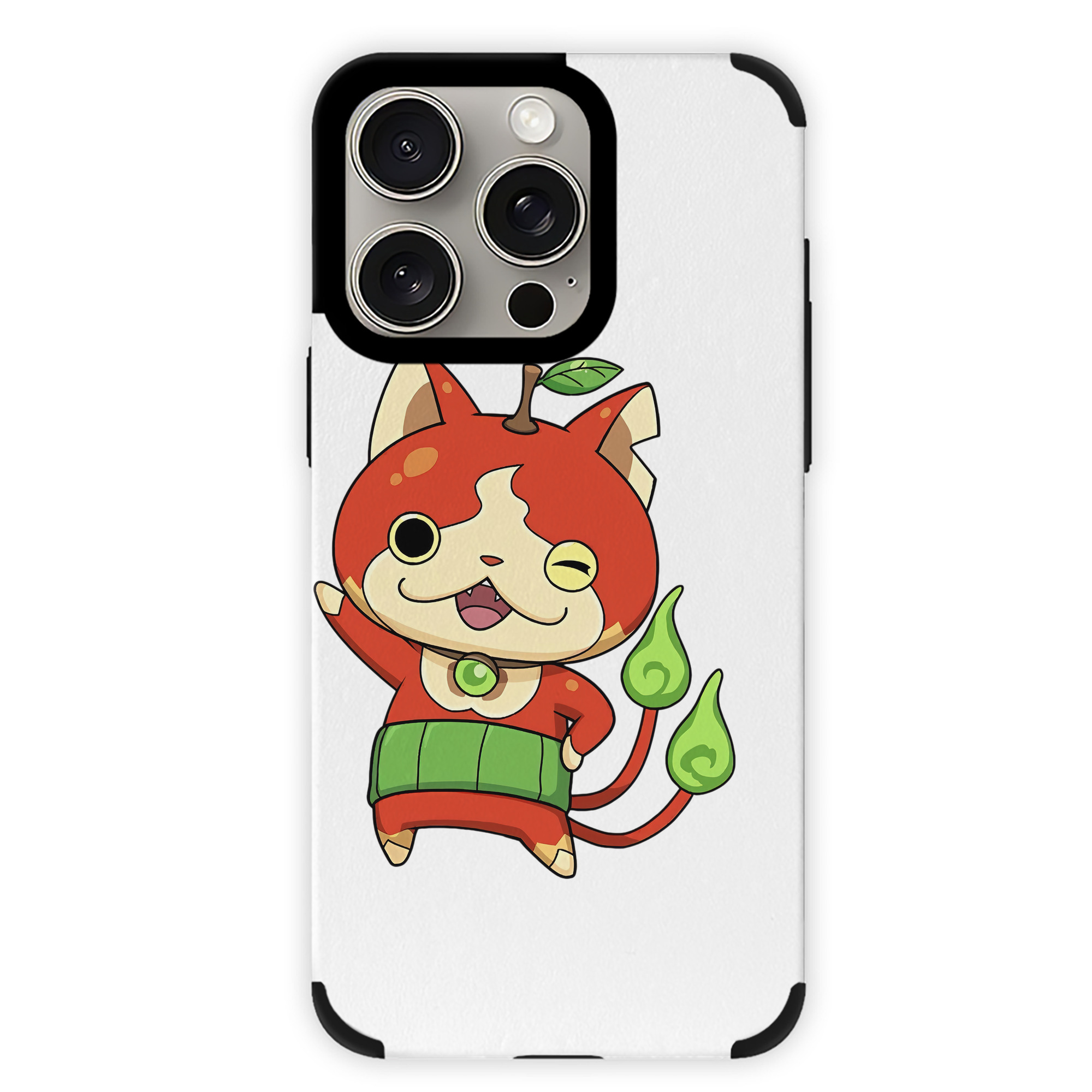 （画像用） 妖怪ウォッチ Yo-kai Watch 【iPhone15ProMax対応】 PUレザー スマホケース 耐衝撃＆黄変防止
