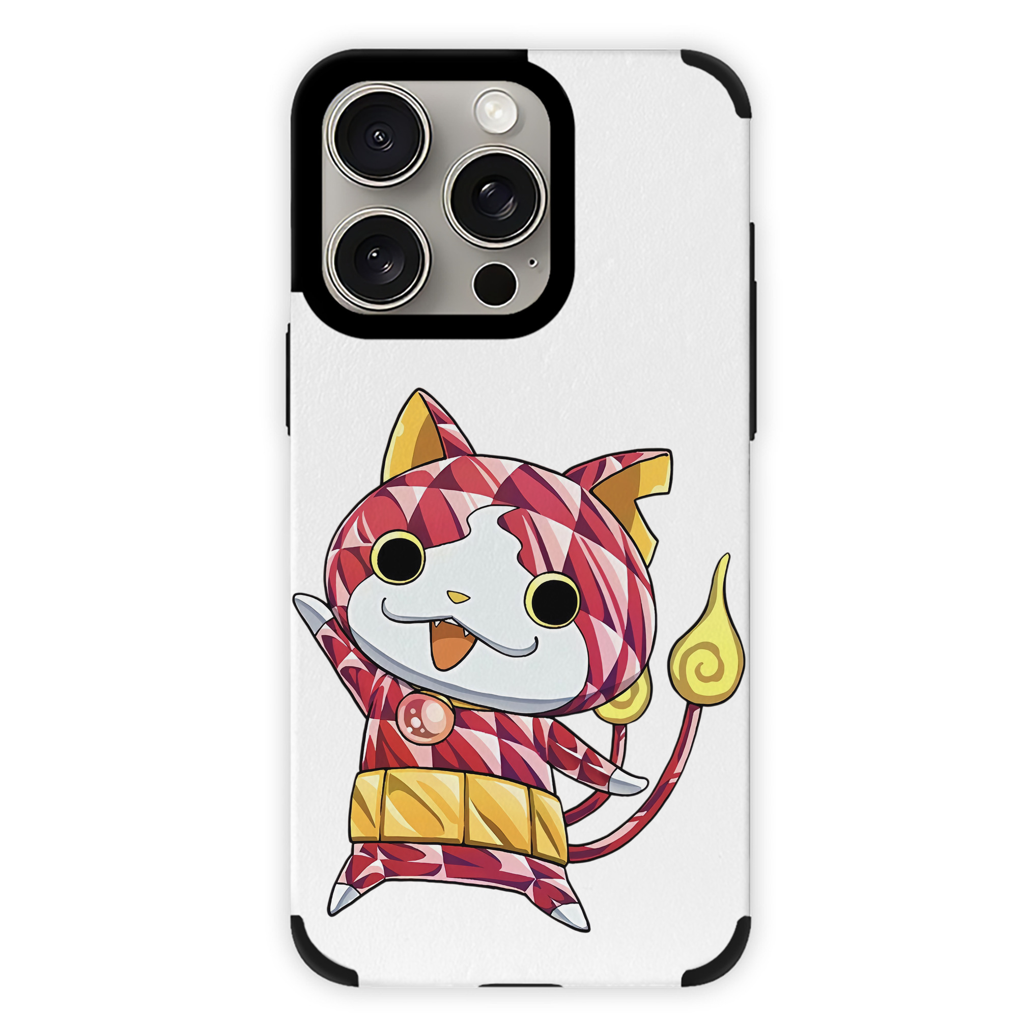 （画像用） 妖怪ウォッチ Yo-kai Watch 【iPhone15ProMax対応】 PUレザー スマホケース 耐衝撃＆黄変防止