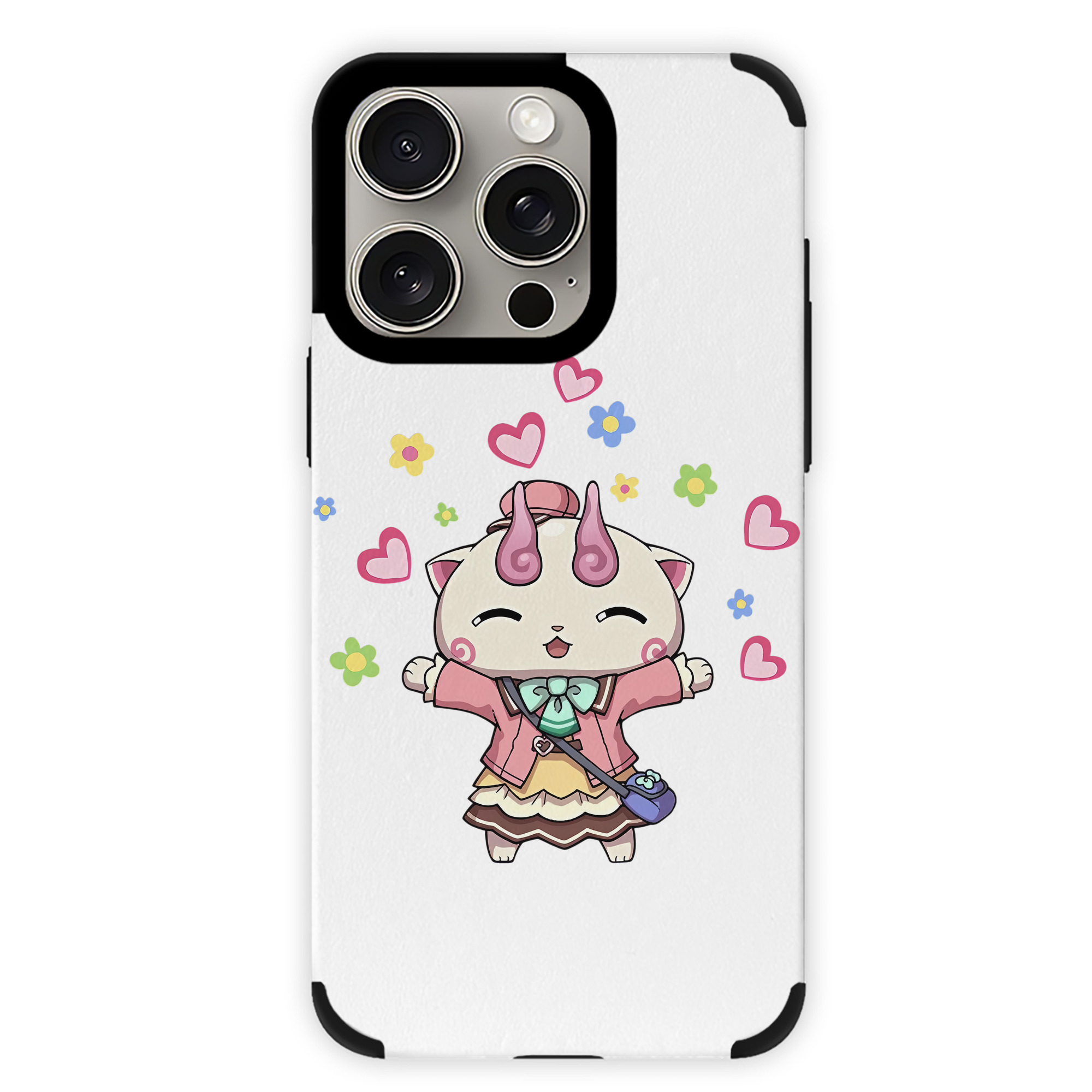 （画像用） 妖怪ウォッチ Yo-kai Watch 【iPhone15ProMax対応】 PUレザー スマホケース 耐衝撃＆黄変防止