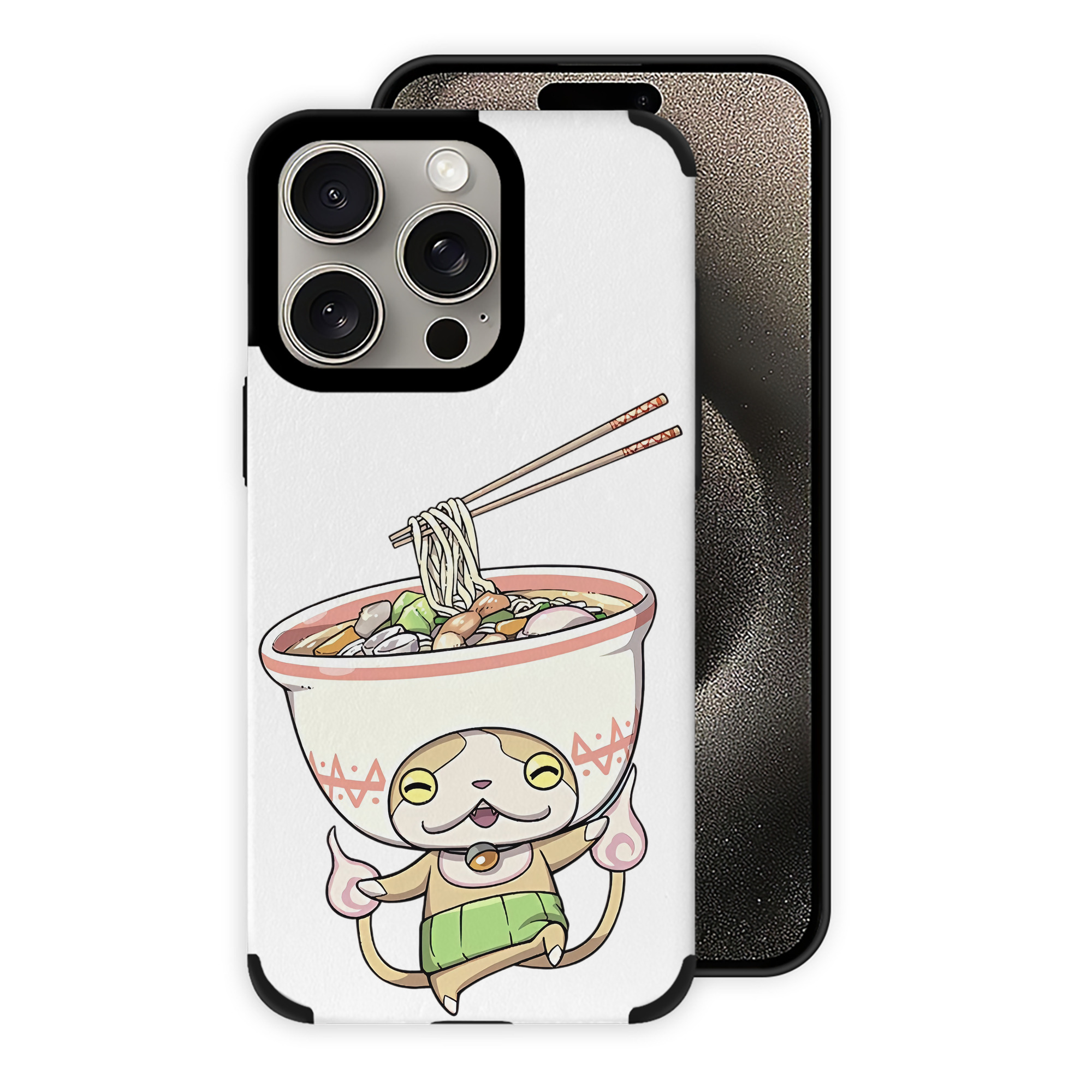（画像用） 妖怪ウォッチ Yo-kai Watch 【iPhone15ProMax対応】 PUレザー スマホケース 耐衝撃＆黄変防止