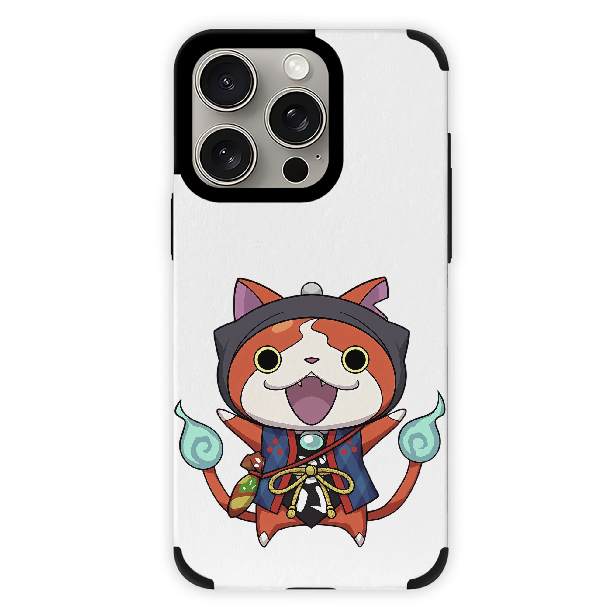（画像用） 妖怪ウォッチ Yo-kai Watch 【iPhone15ProMax対応】 PUレザー スマホケース 耐衝撃＆黄変防止
