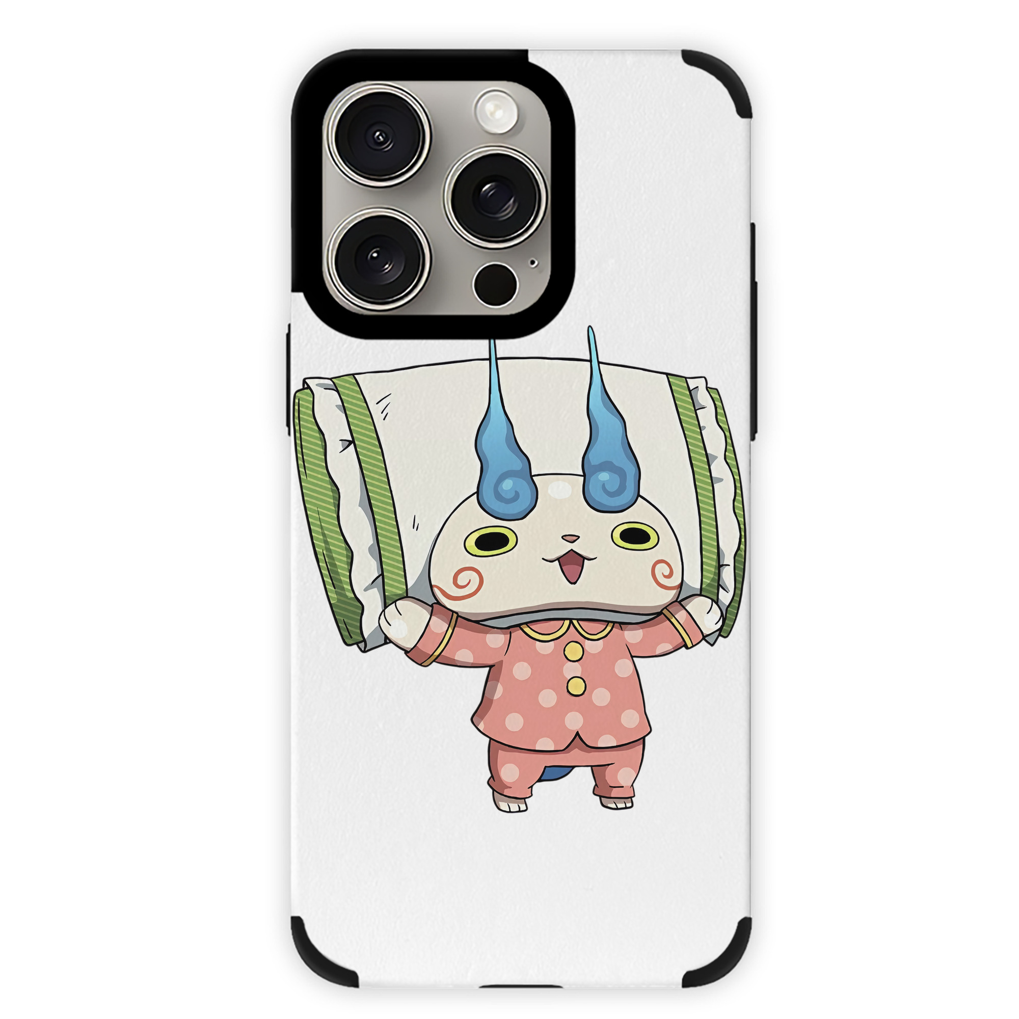 （画像用） 妖怪ウォッチ Yo-kai Watch 【iPhone15ProMax対応】 PUレザー スマホケース 耐衝撃＆黄変防止