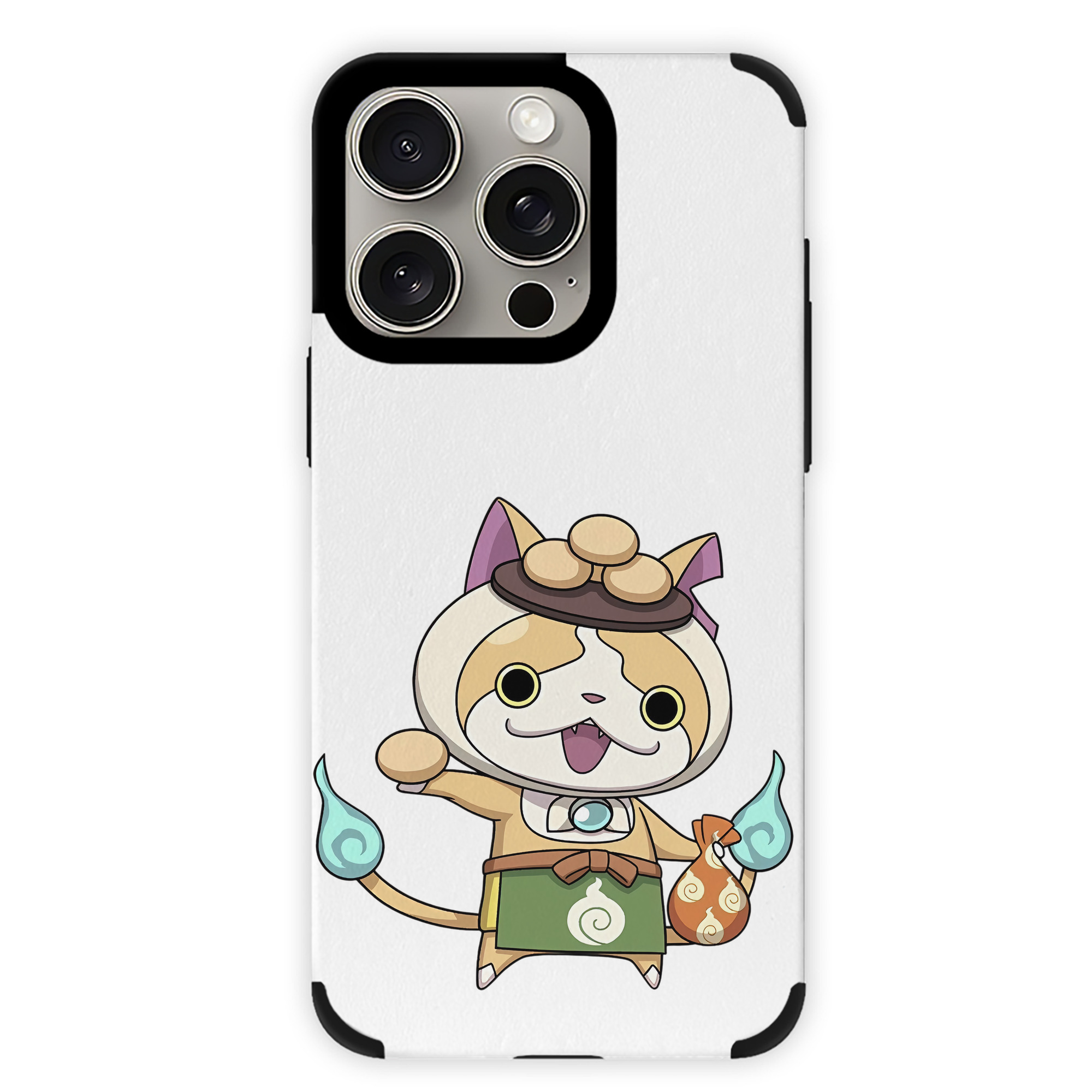 （画像用） 妖怪ウォッチ Yo-kai Watch 【iPhone15ProMax対応】 PUレザー スマホケース 耐衝撃＆黄変防止