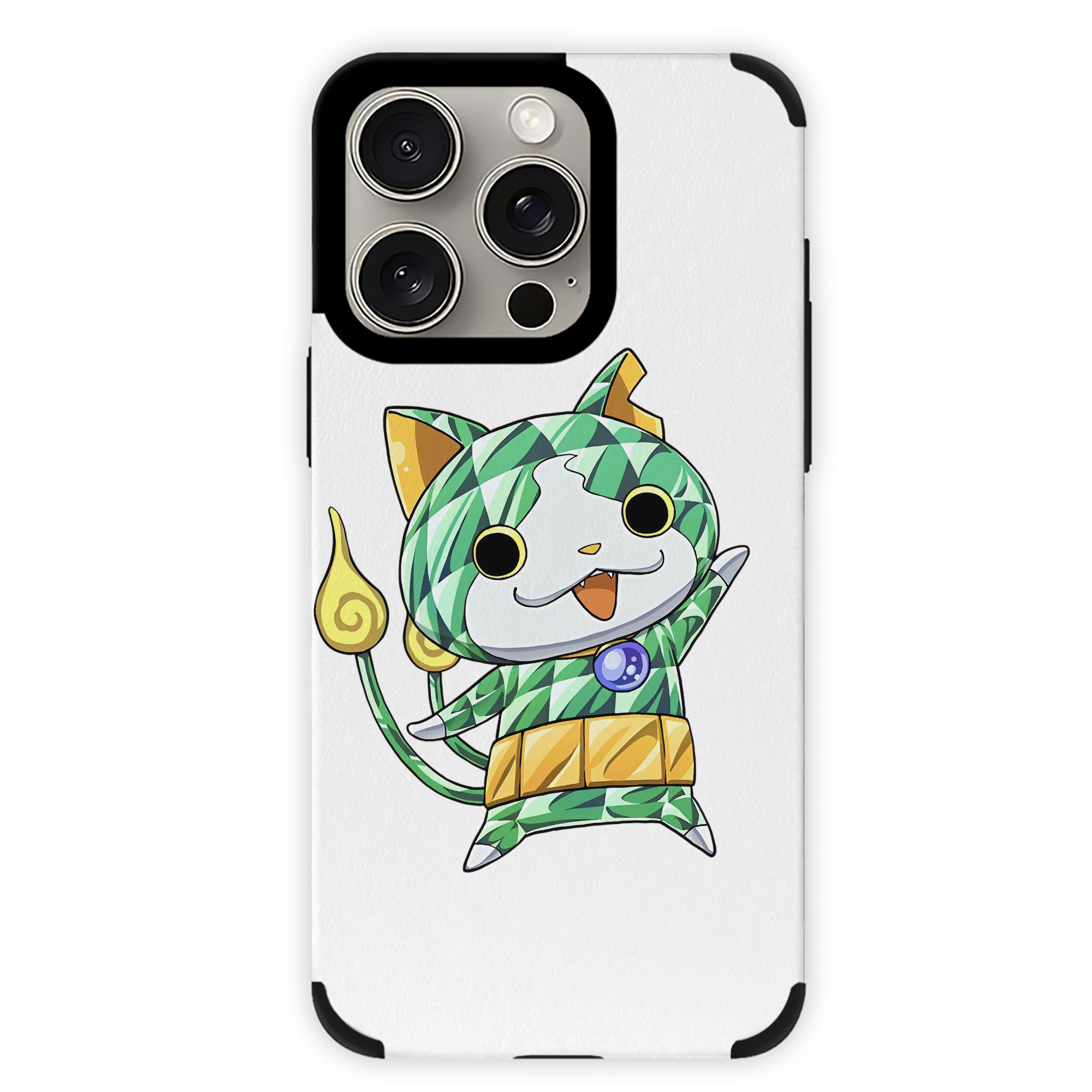 （画像用） 妖怪ウォッチ Yo-kai Watch 【iPhone15ProMax対応】 PUレザー スマホケース 耐衝撃＆黄変防止