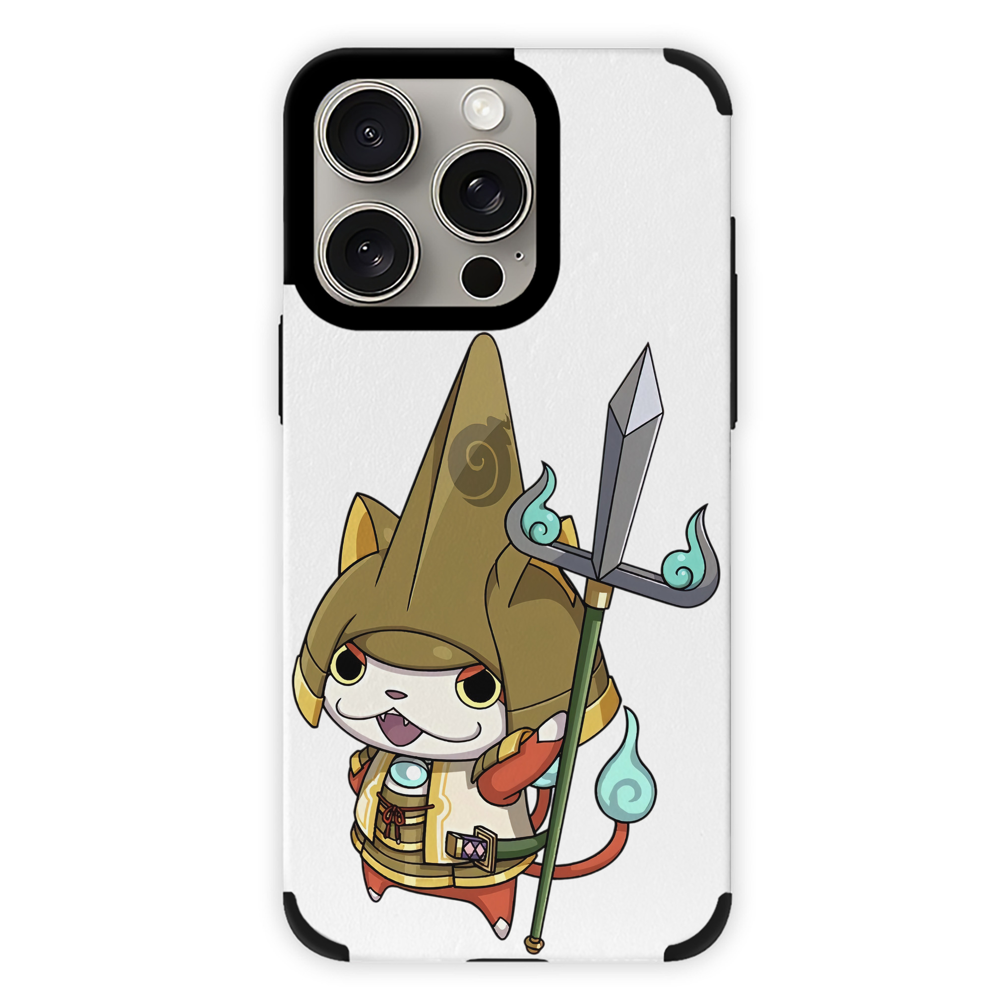 （画像用） 妖怪ウォッチ Yo-kai Watch 【iPhone15ProMax対応】 PUレザー スマホケース 耐衝撃＆黄変防止